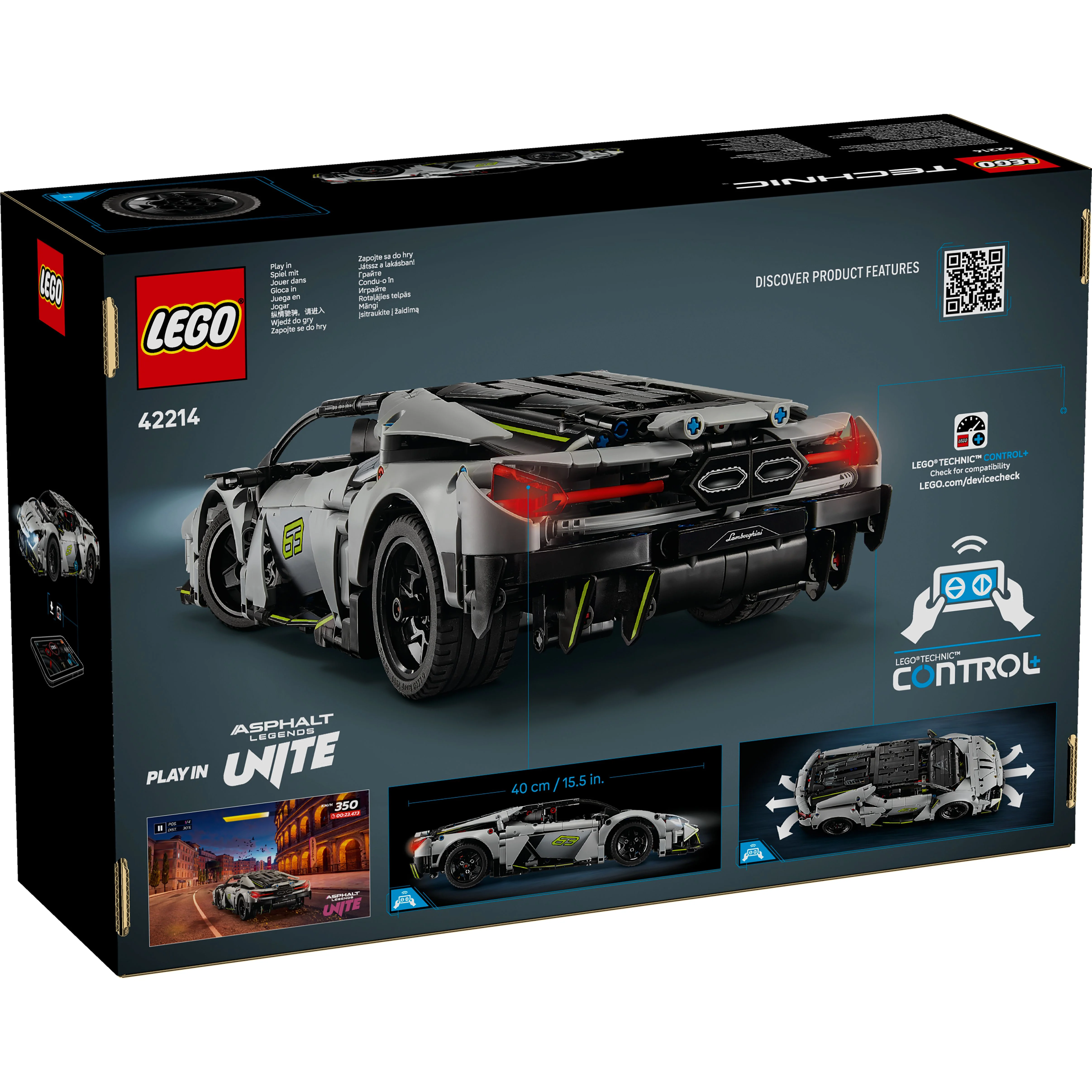 LEGO 42214 Technic Lamborghini Revuelto Super Sports Car - Image 9