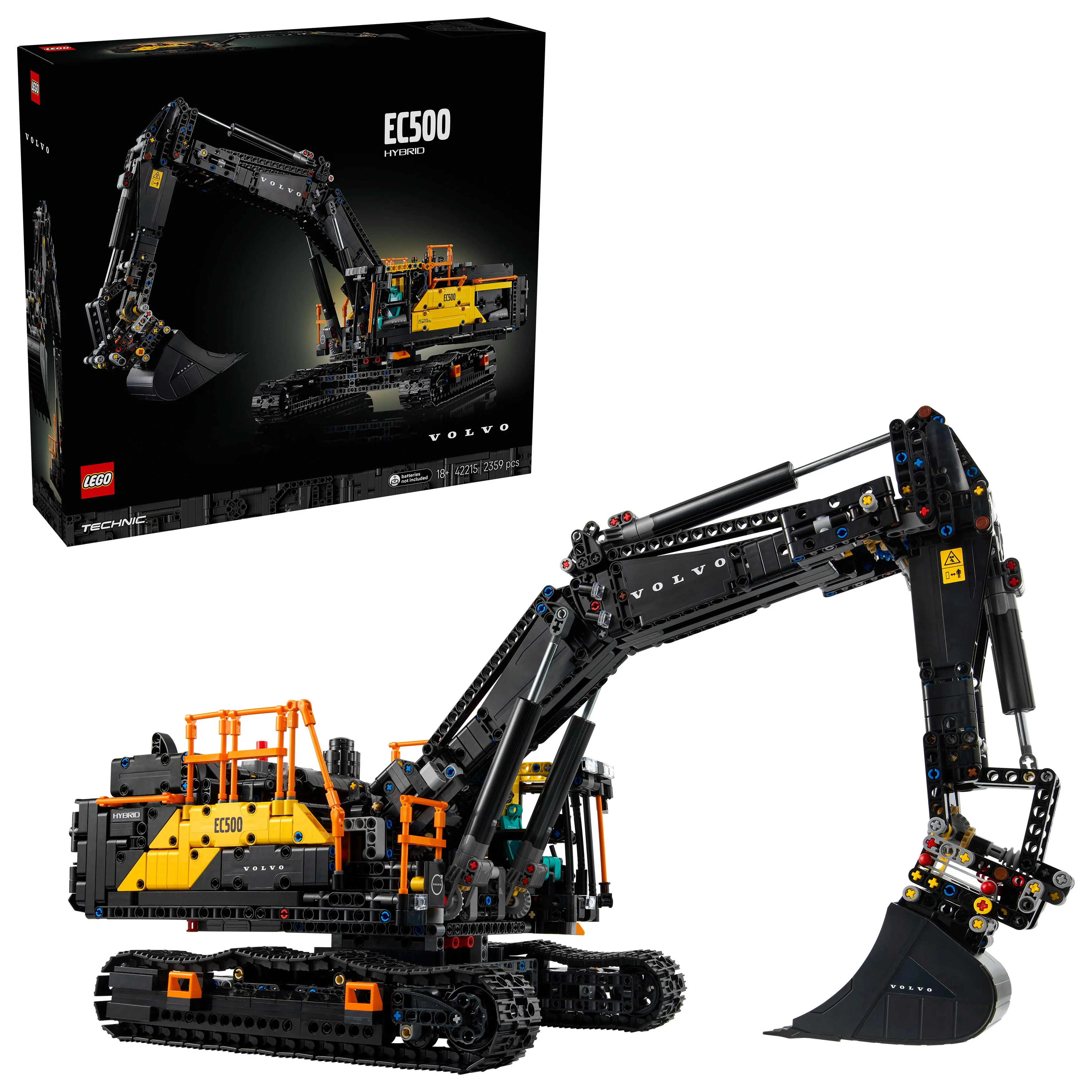 LEGO 42215 Technic Volvo EC500 Hybrid Excavator
