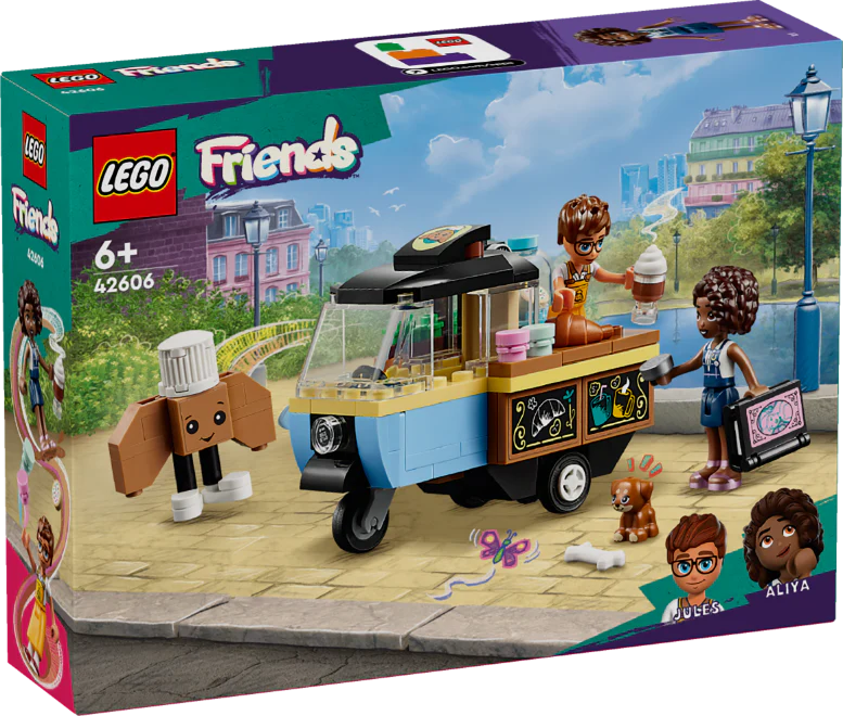 LEGO 42606 Friends Mobile Bakery Food Cart - Image 2