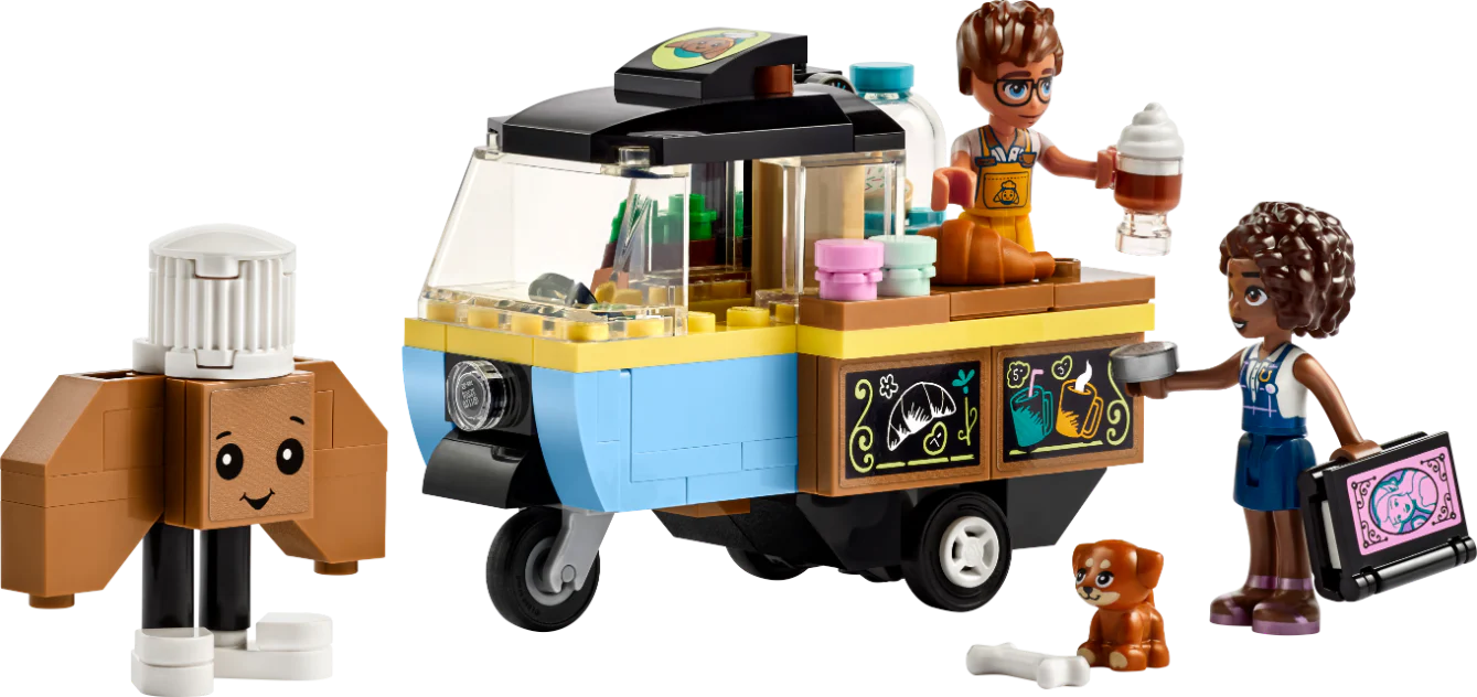 LEGO 42606 Friends Mobile Bakery Food Cart - Image 3