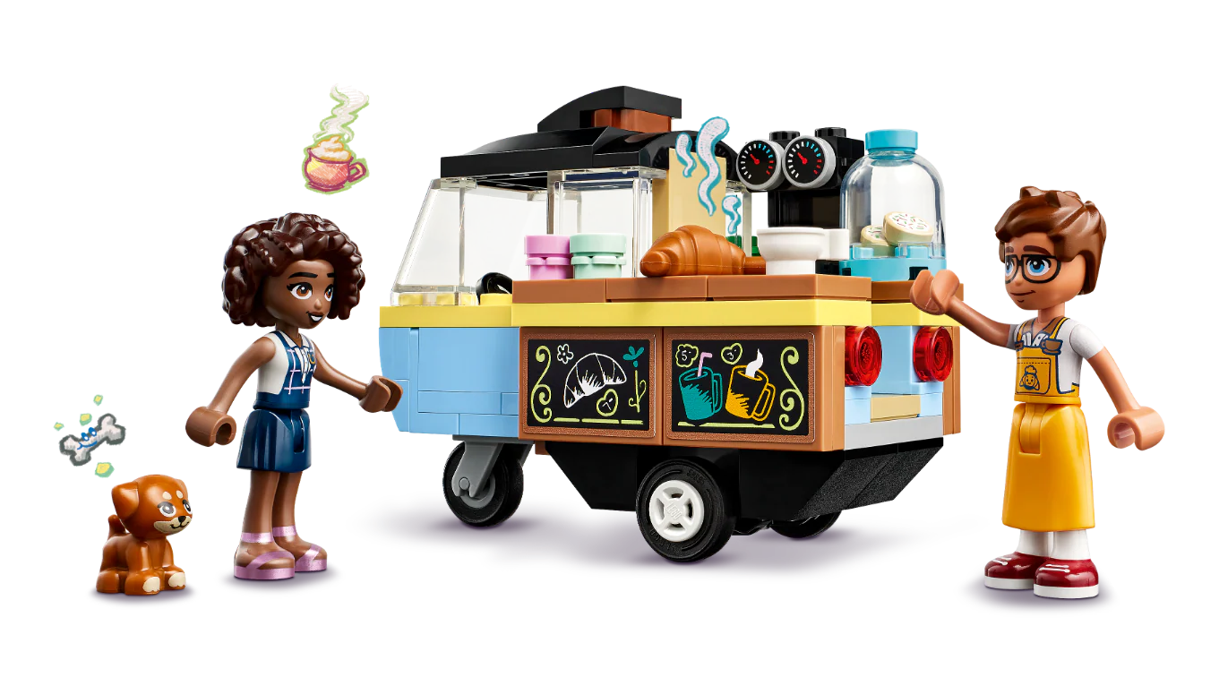 LEGO 42606 Friends Mobile Bakery Food Cart - Image 7