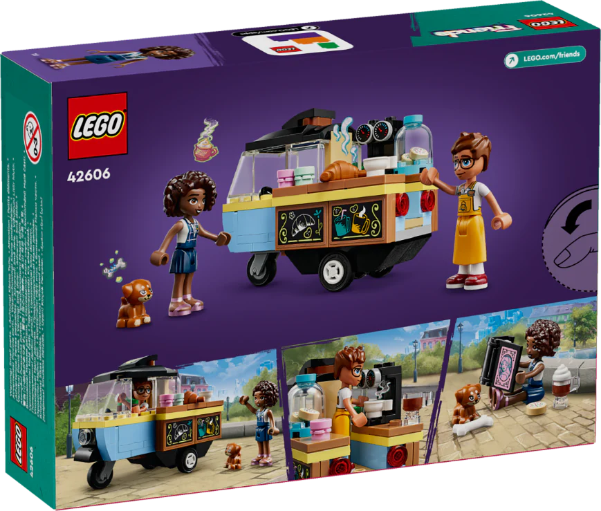 LEGO 42606 Friends Mobile Bakery Food Cart - Image 8