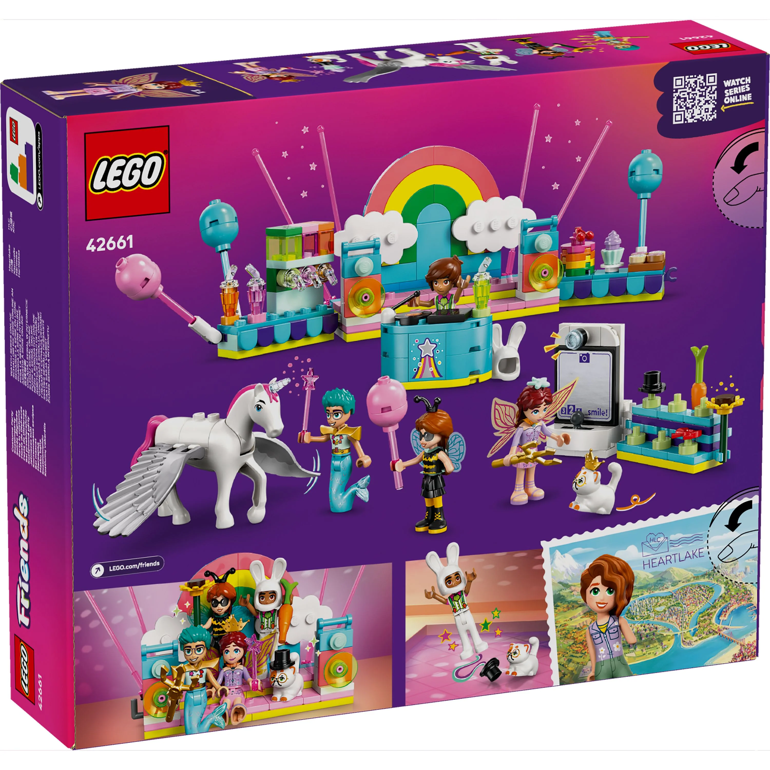 LEGO 42661 Friends Costume Party with Unicorn & Fairy - Image 10
