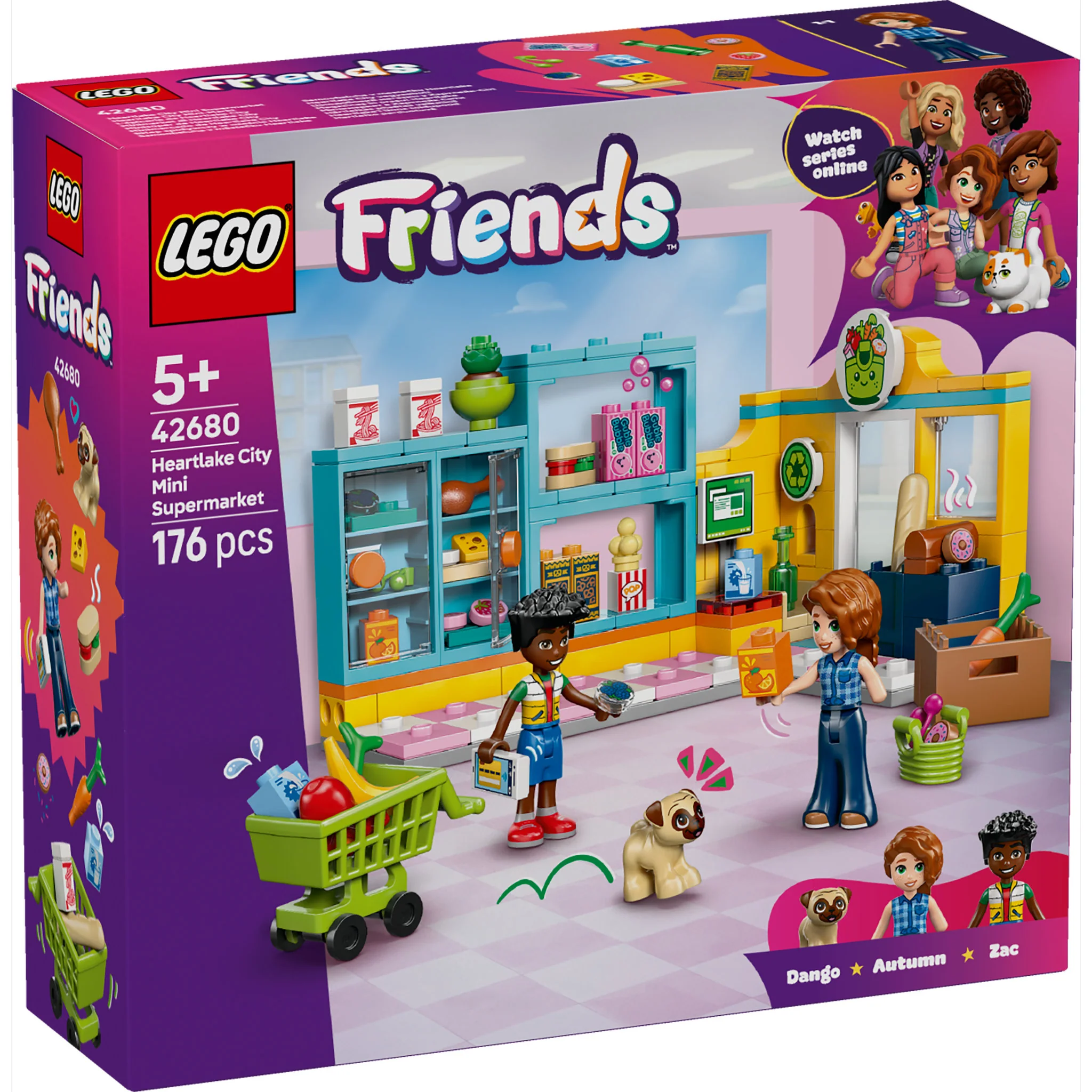 LEGO 42680 Friends Heartlake City Mini Supermarket - Image 2