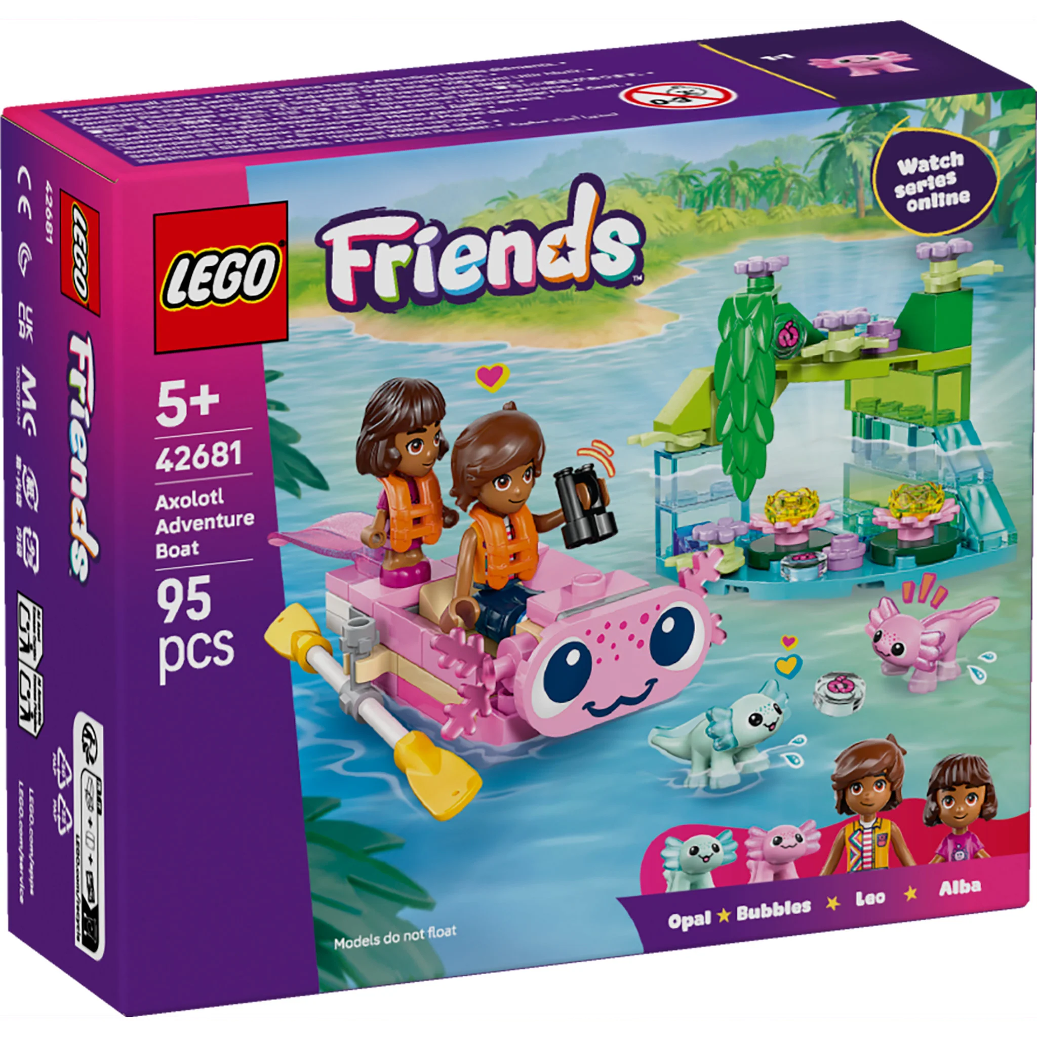 LEGO 42681 Friends Axolotl Adventure Boat - Image 2