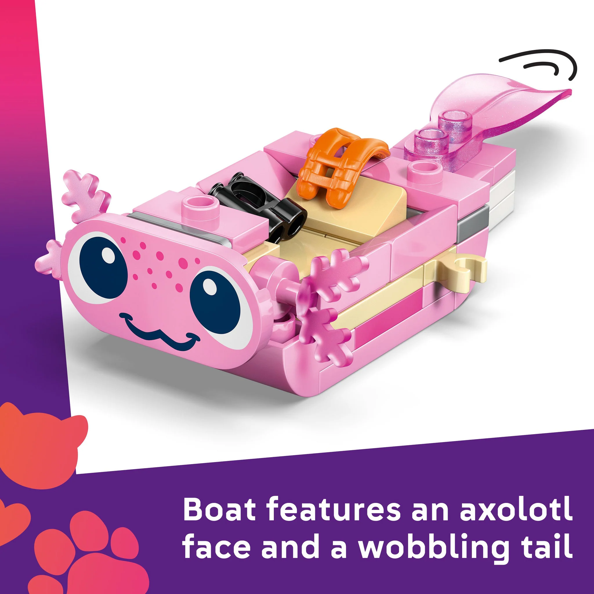 LEGO 42681 Friends Axolotl Adventure Boat - Image 5