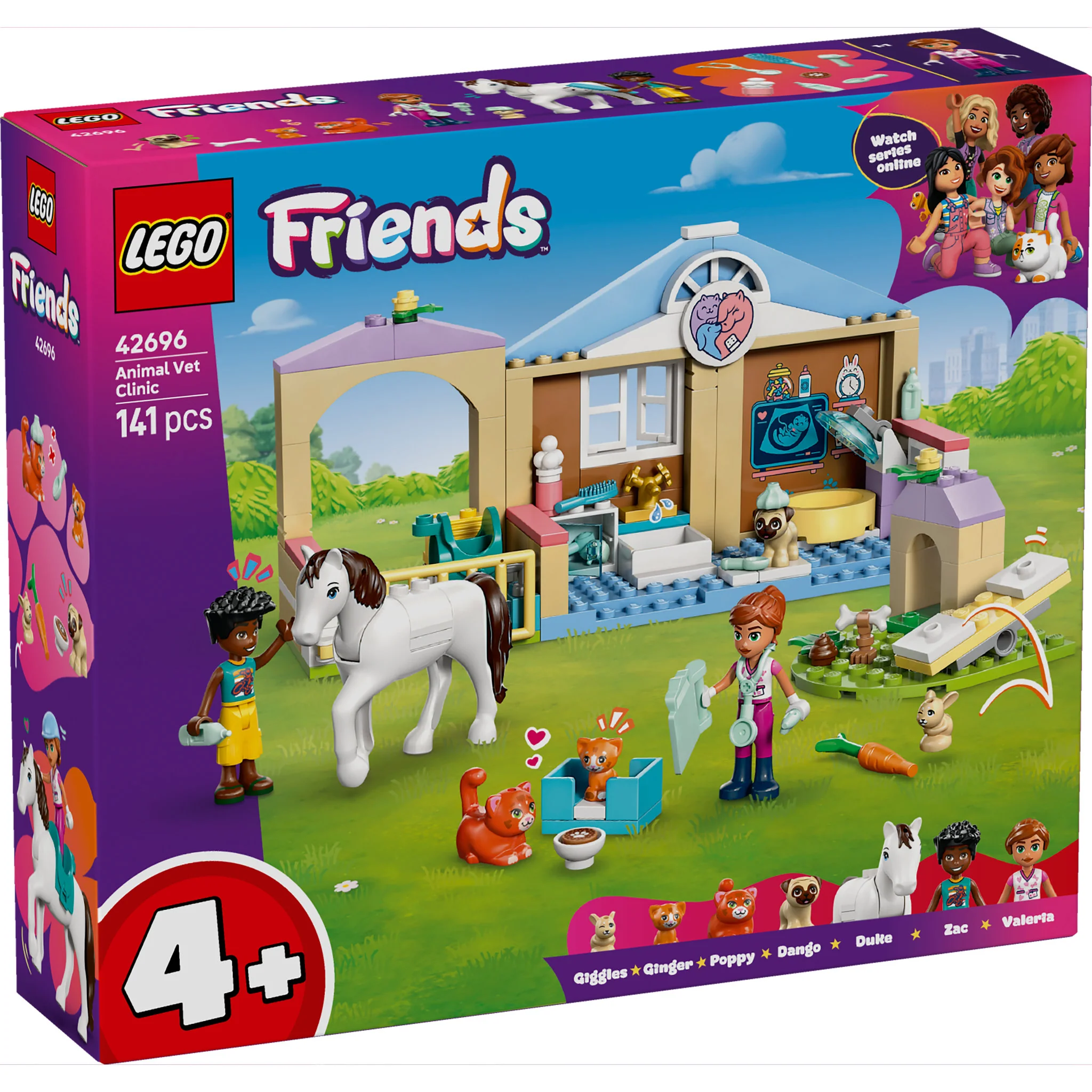 LEGO 42696 Friends Animals Vet Clinic - Image 2