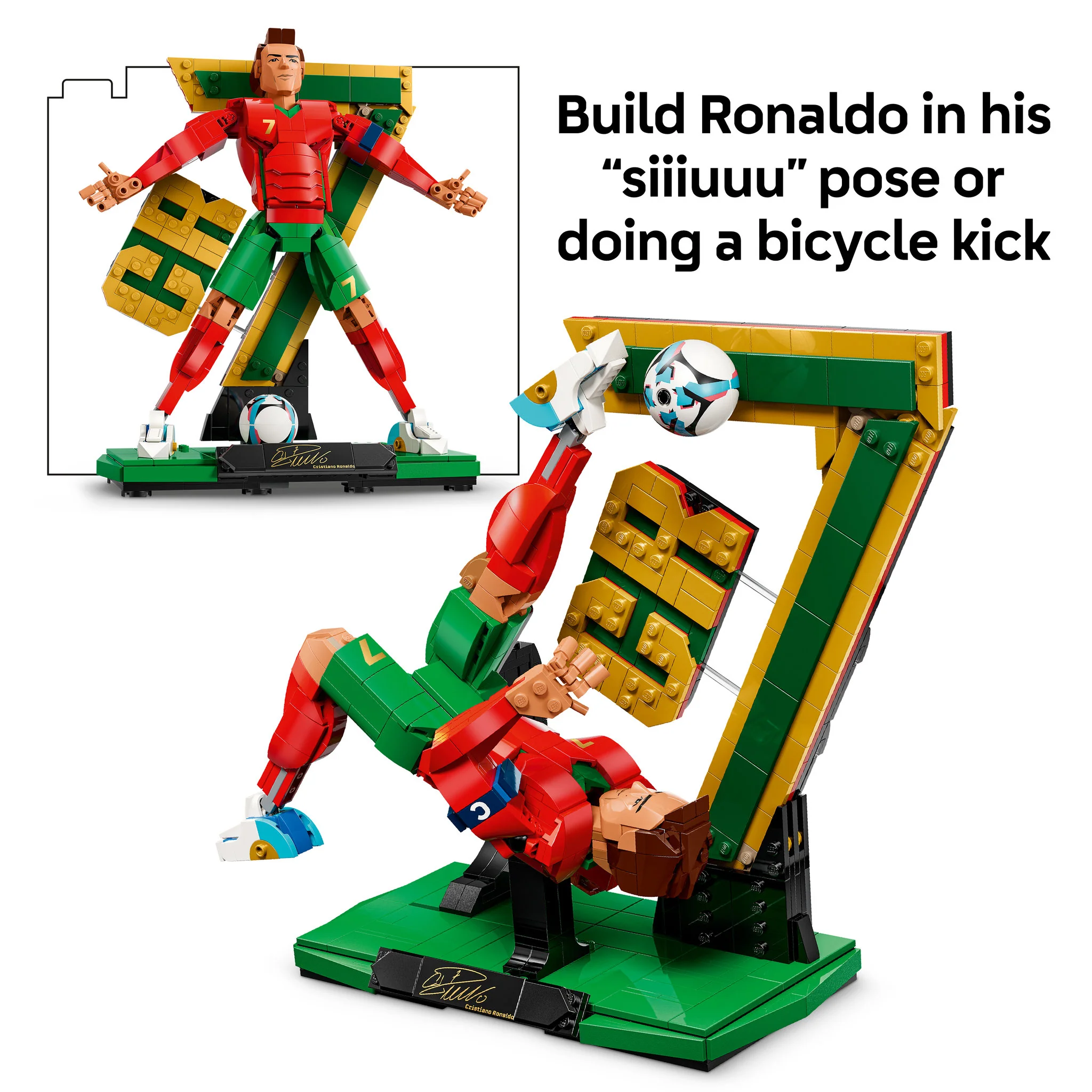 LEGO 43016 Editions Football Cristiano Ronaldo - Soccer Legend - Image 5