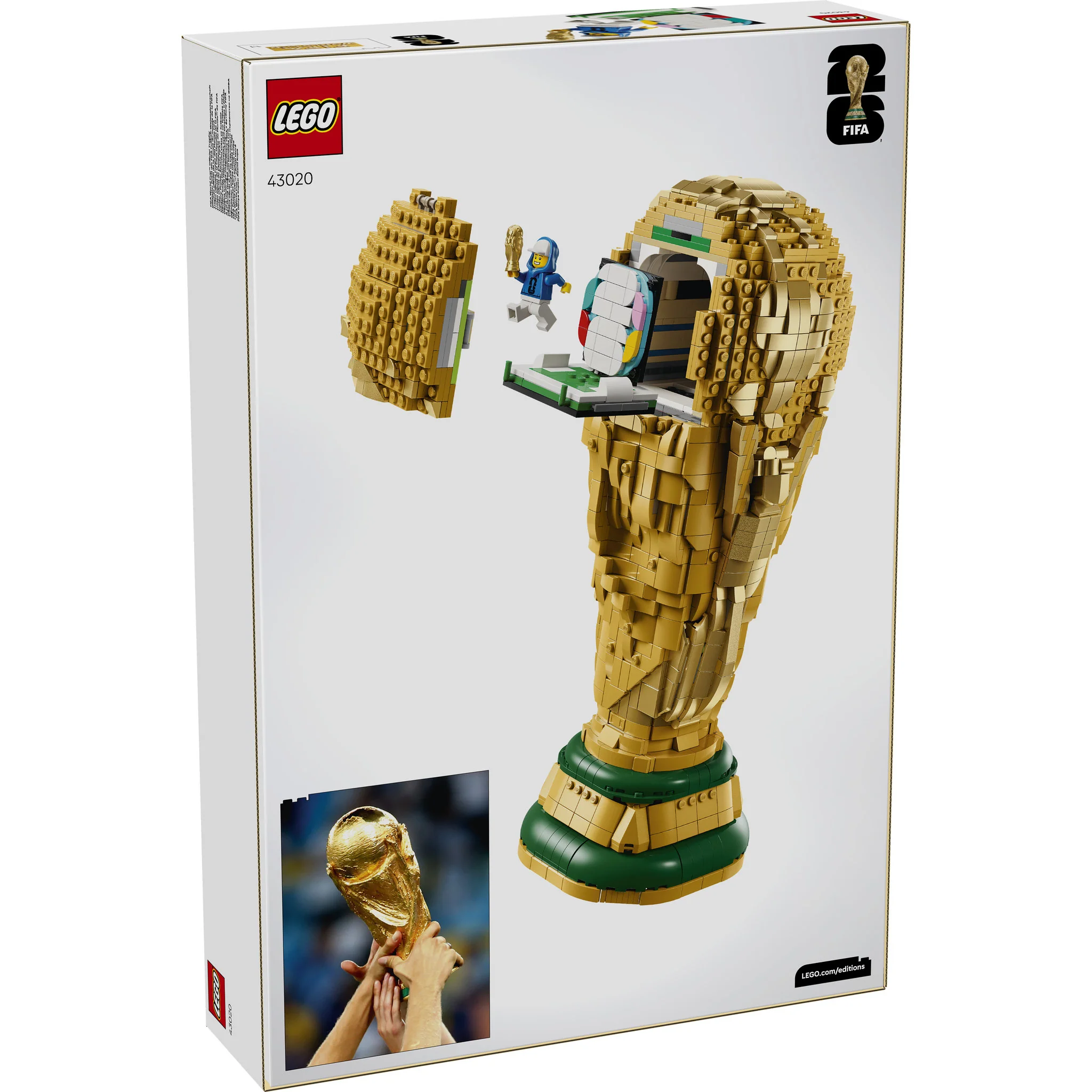 LEGO 43020 Editions Sports FIFA World Cup Official Trophy - Image 11