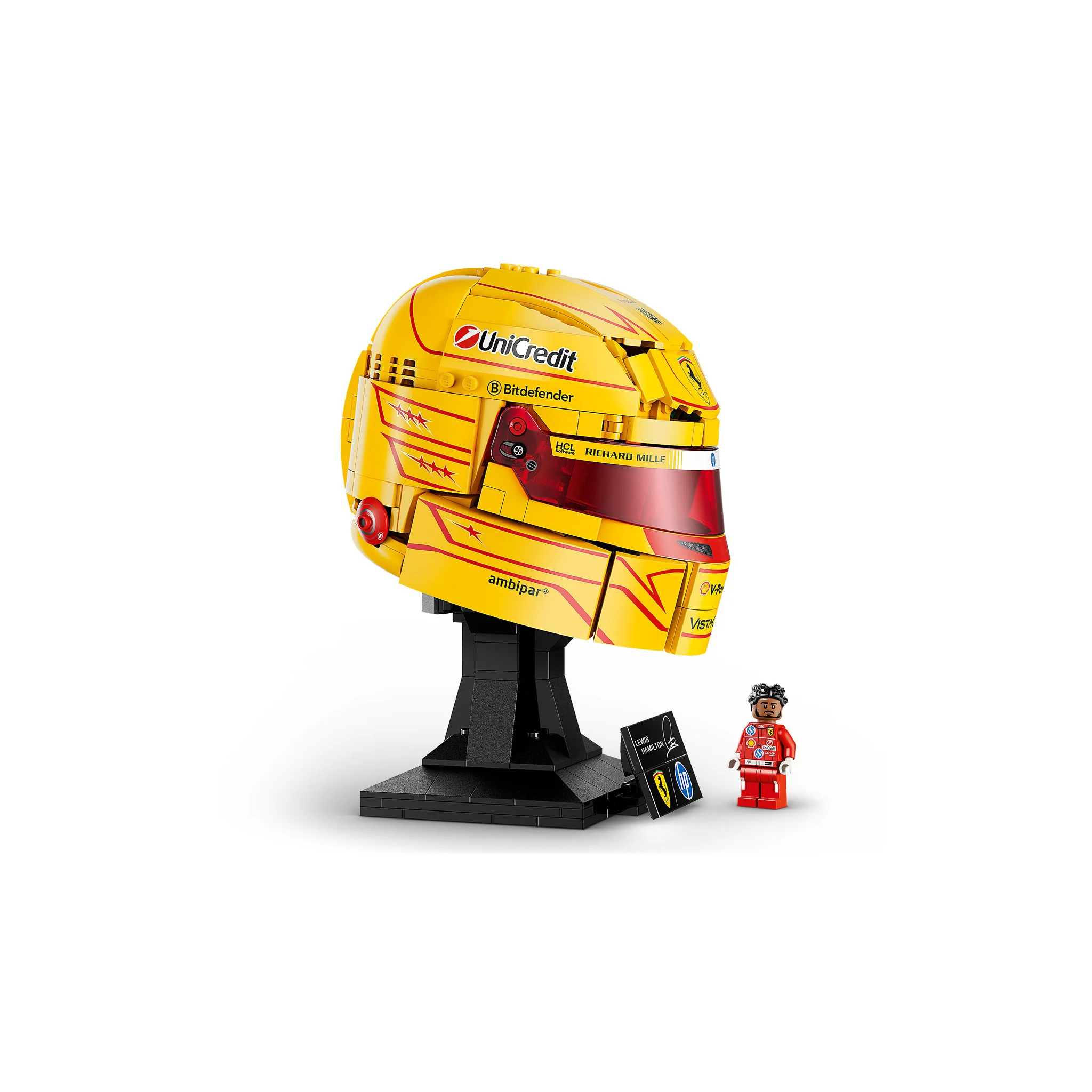LEGO 43022 Editions Scuderia Ferrari HP Lewis Hamilton Helmet - Image 9