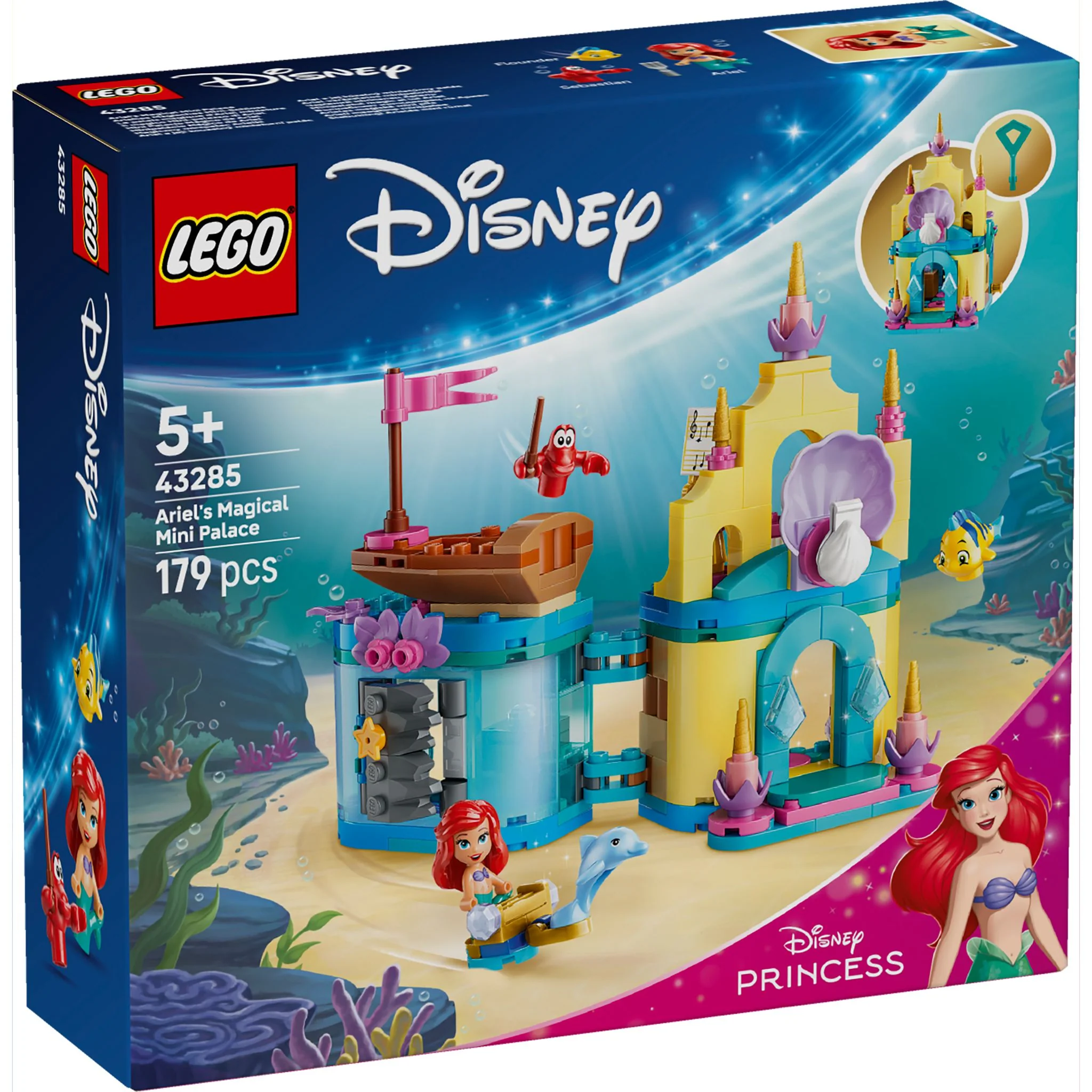 LEGO 43285 Disney Princess Ariel’s Magical Mini Palace - Image 2