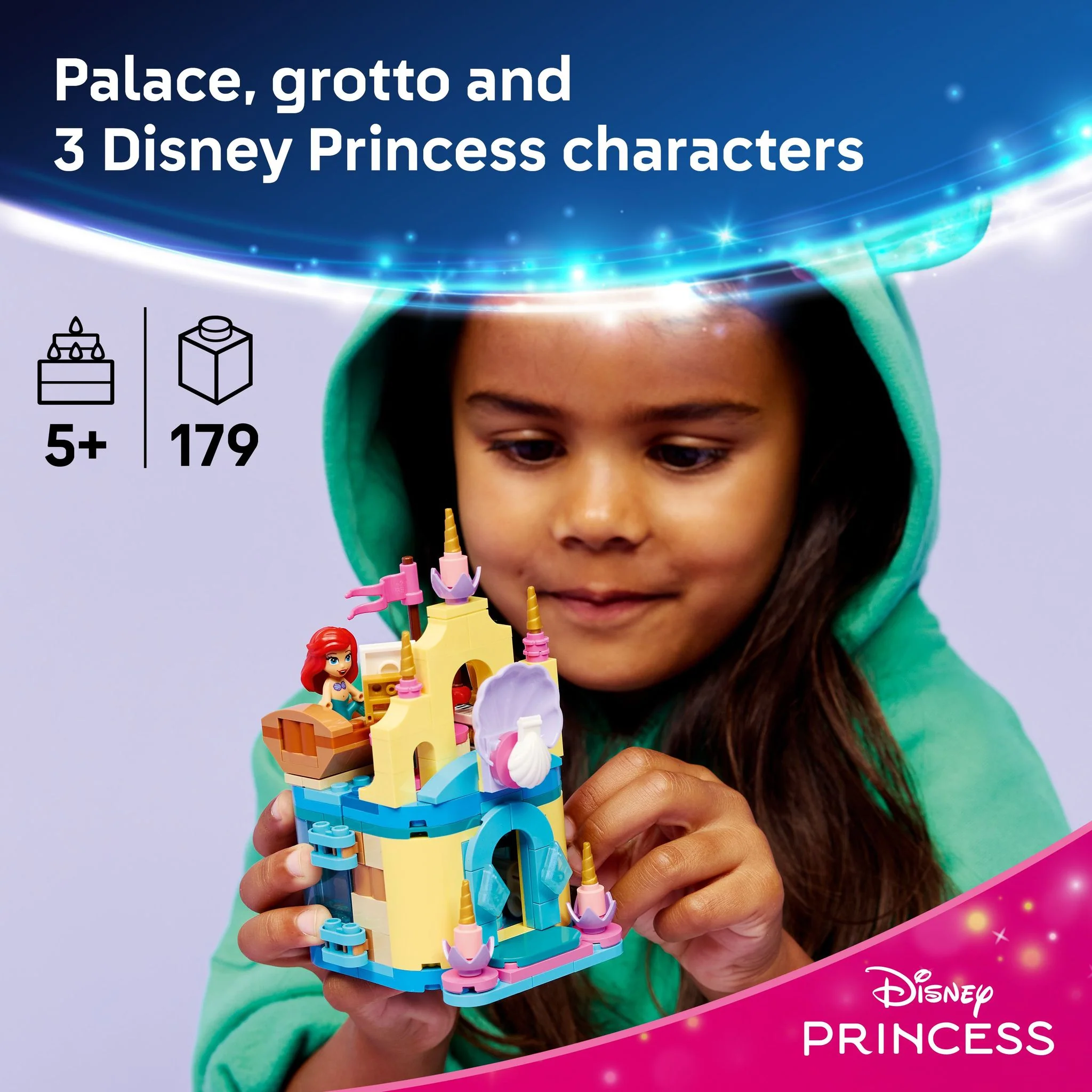 LEGO 43285 Disney Princess Ariel’s Magical Mini Palace - Image 4