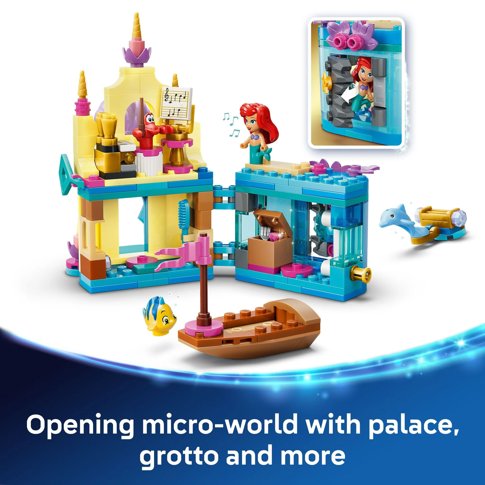 LEGO 43285 Disney Princess Ariel’s Magical Mini Palace - Image 5