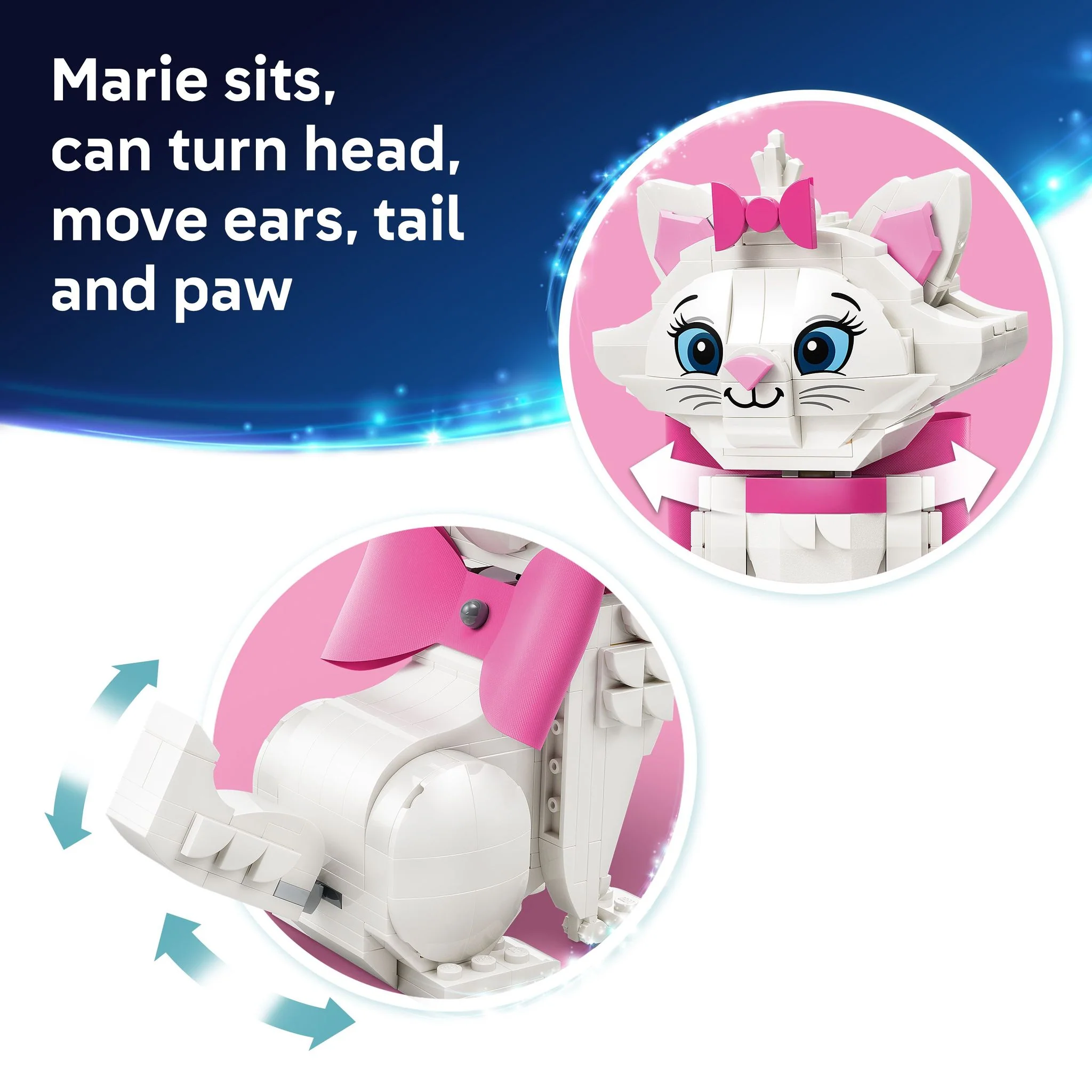LEGO 43286 Disney Classic The Aristocats Adorable Marie - Image 7