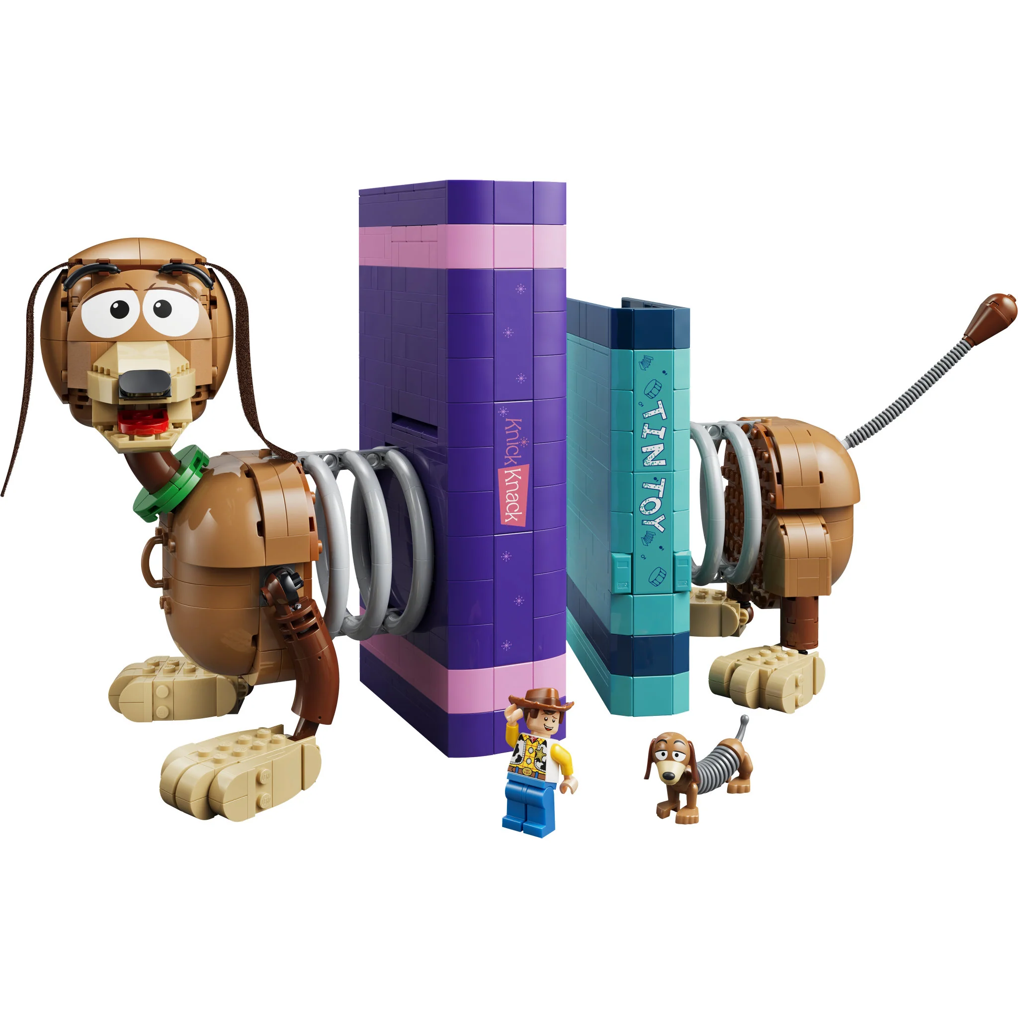 LEGO 43301 Disney Pixar Toy Story Slinky Dog Bookends - Image 3
