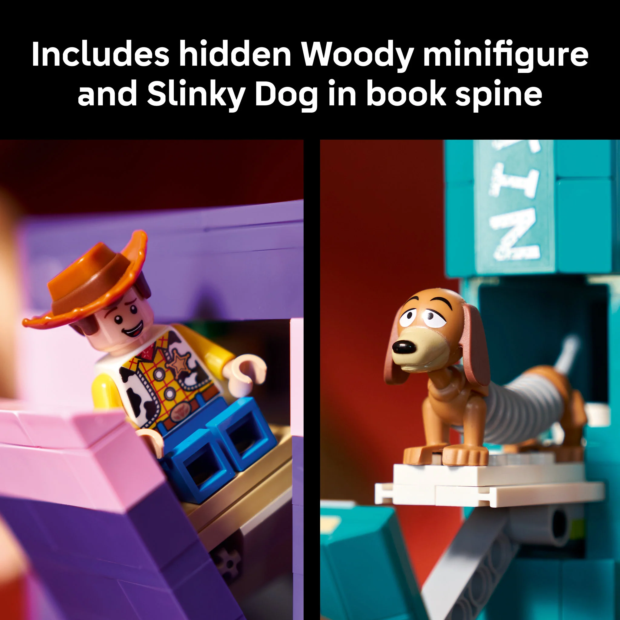 LEGO 43301 Disney Pixar Toy Story Slinky Dog Bookends - Image 7