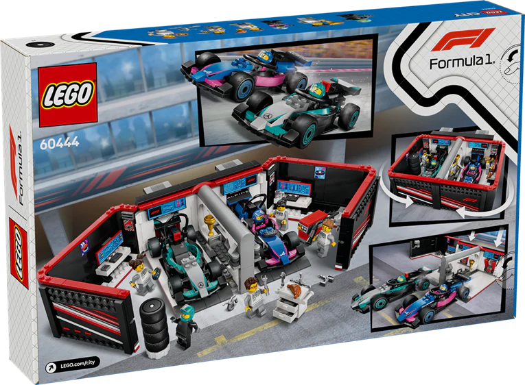 LEGO 60444 City F1 Garage & Mercedes-AMG & Alpine Cars - Image 10