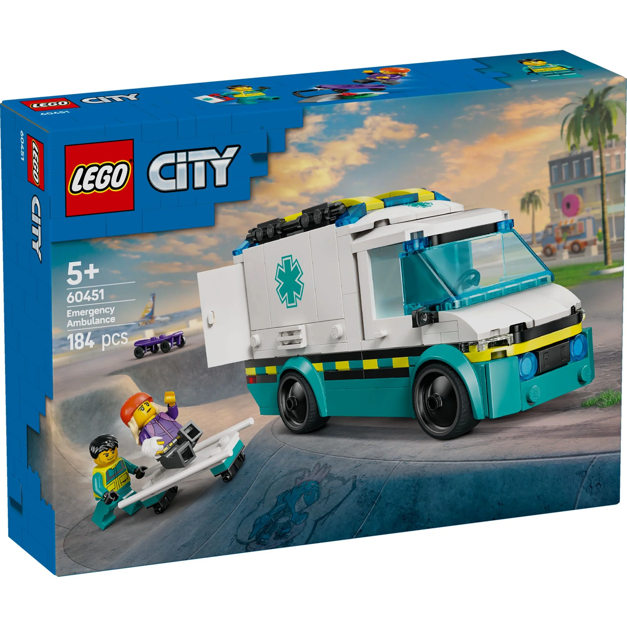 LEGO 60451 City Emergency Ambulance - Image 2