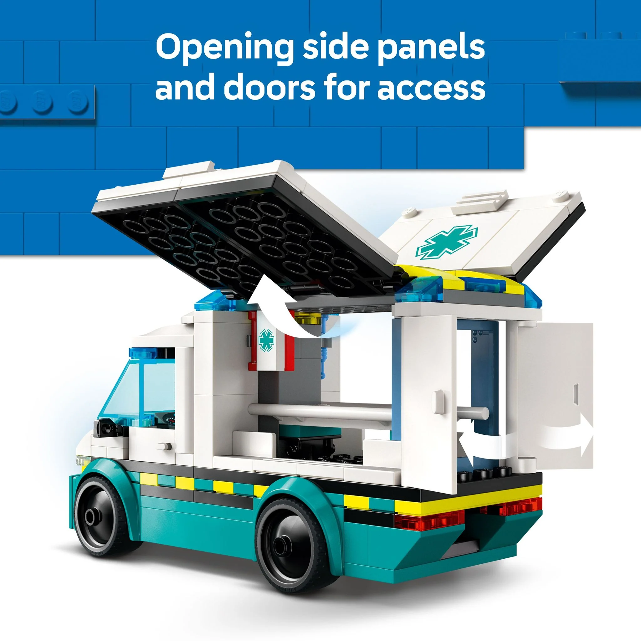 LEGO 60451 City Emergency Ambulance - Image 5
