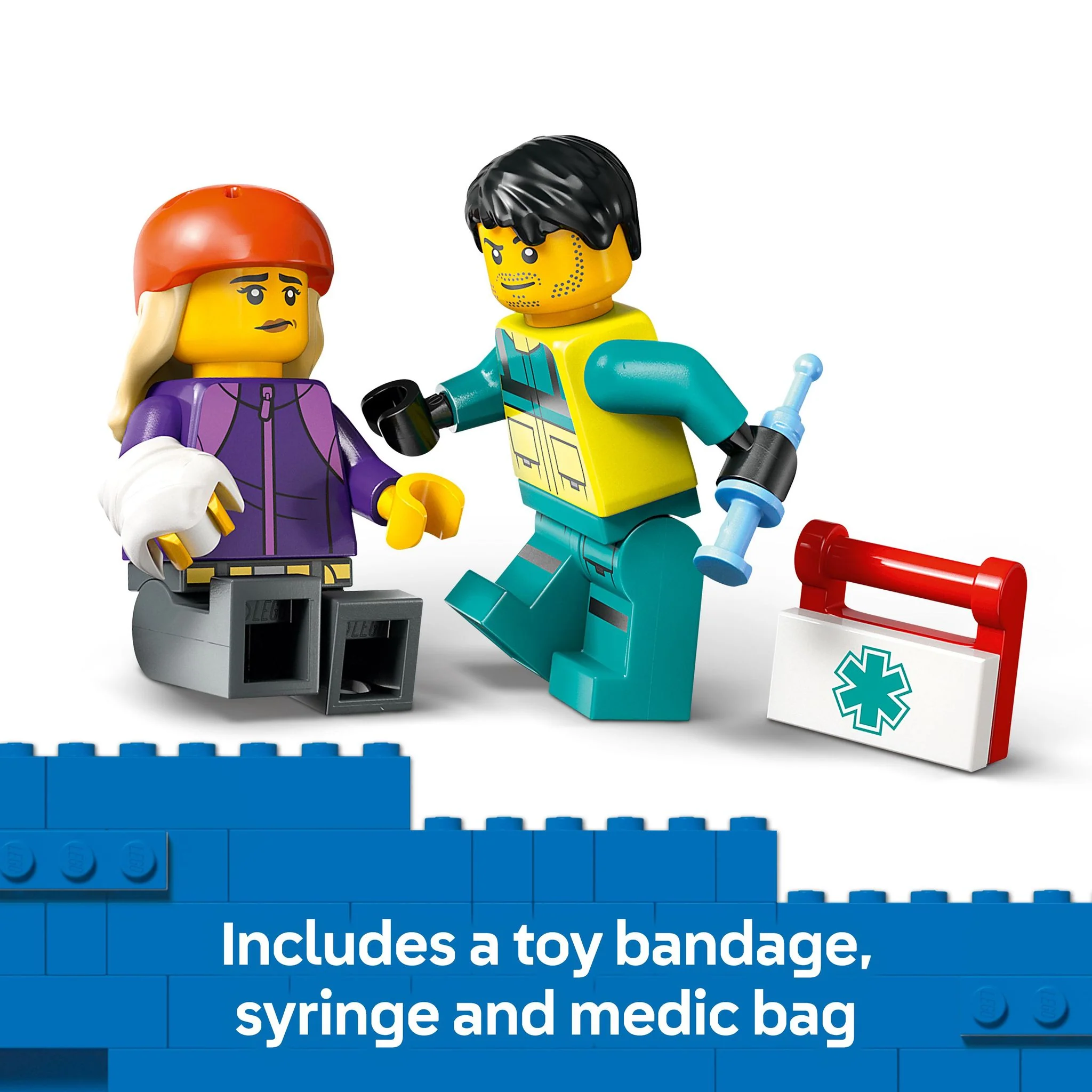LEGO 60451 City Emergency Ambulance - Image 6