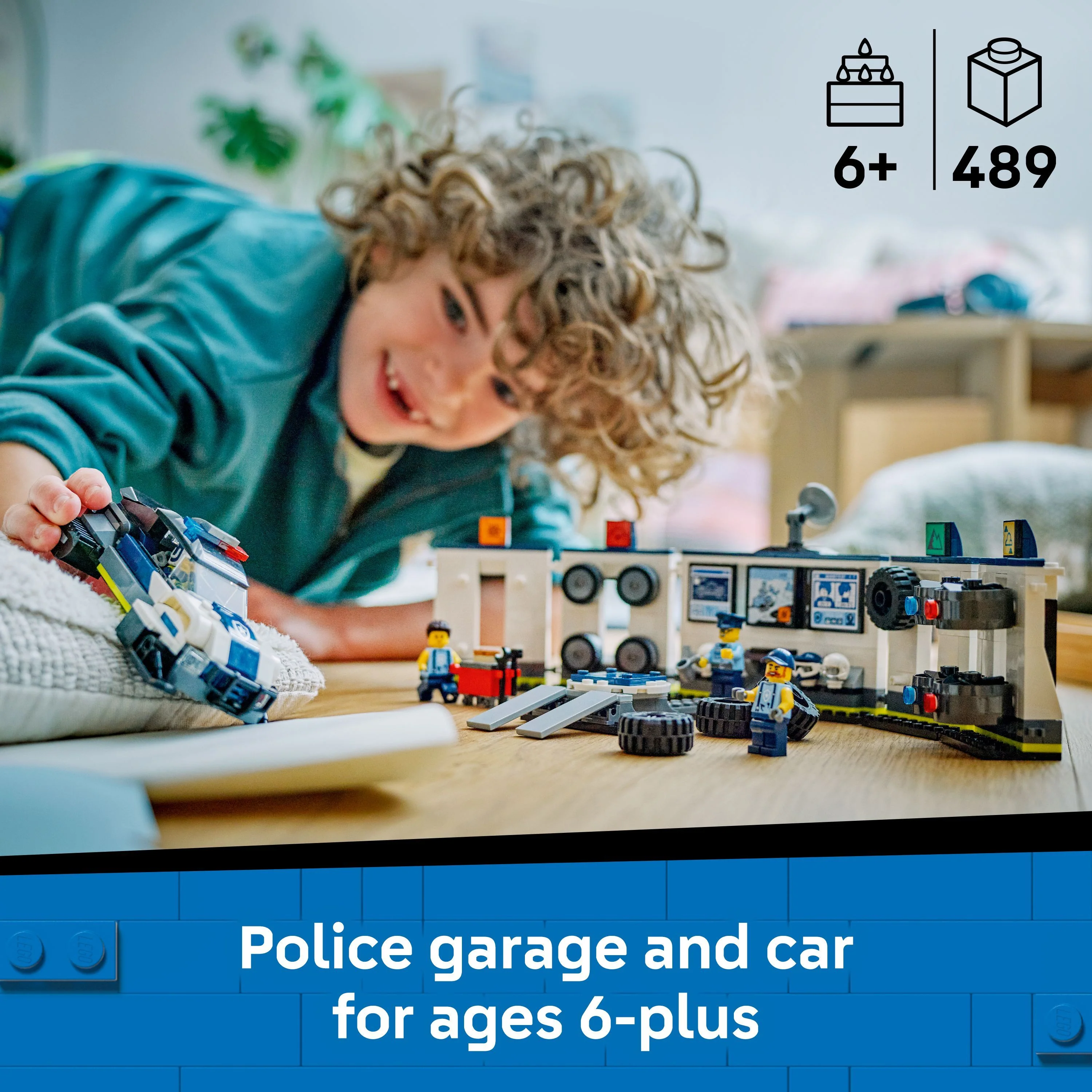LEGO 60457 City Custom Police Car Garage - Image 4