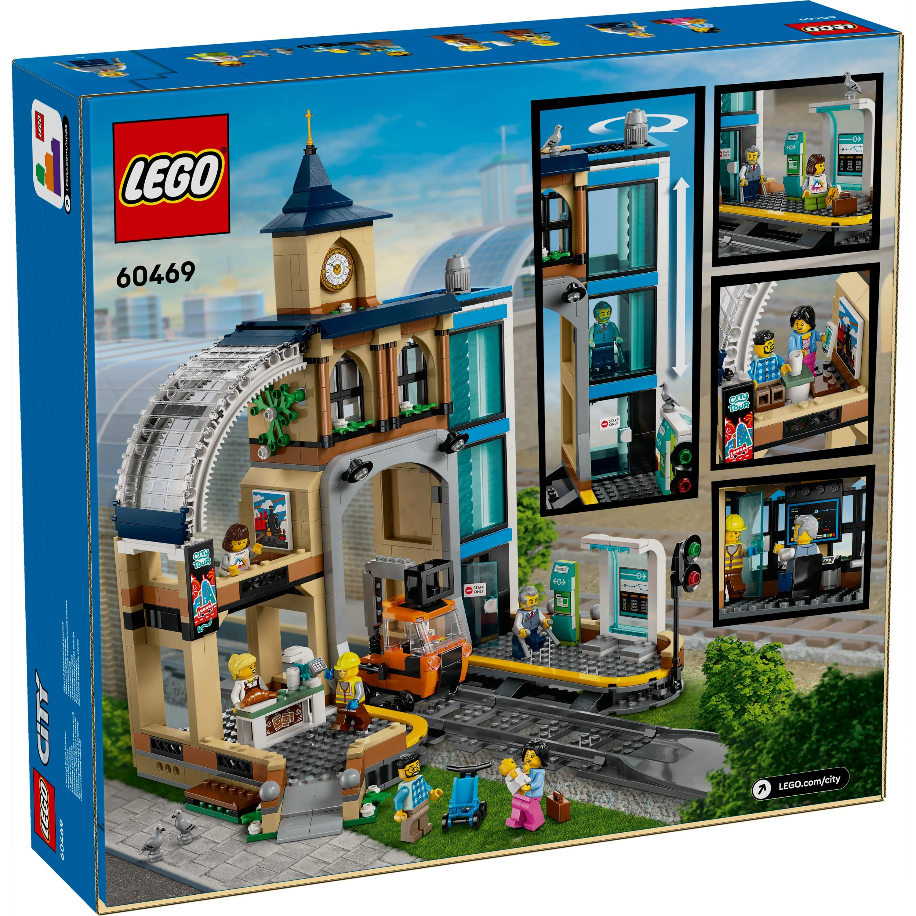 LEGO 60469 City Central Train Station - Image 10