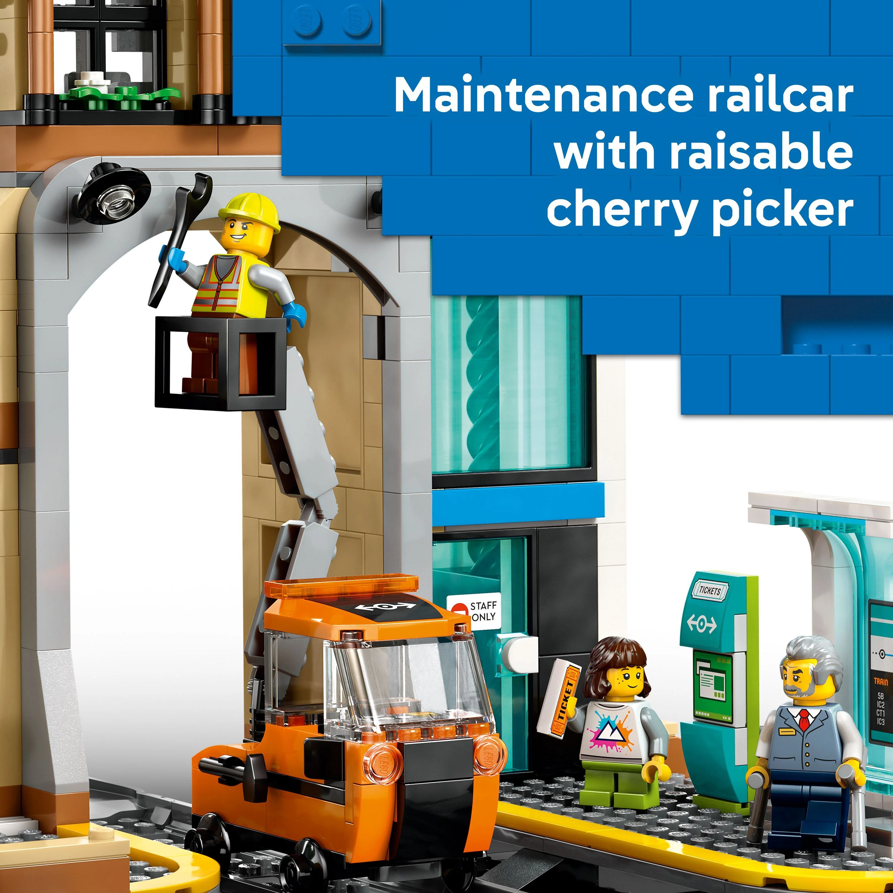 LEGO 60469 City Central Train Station - Image 6
