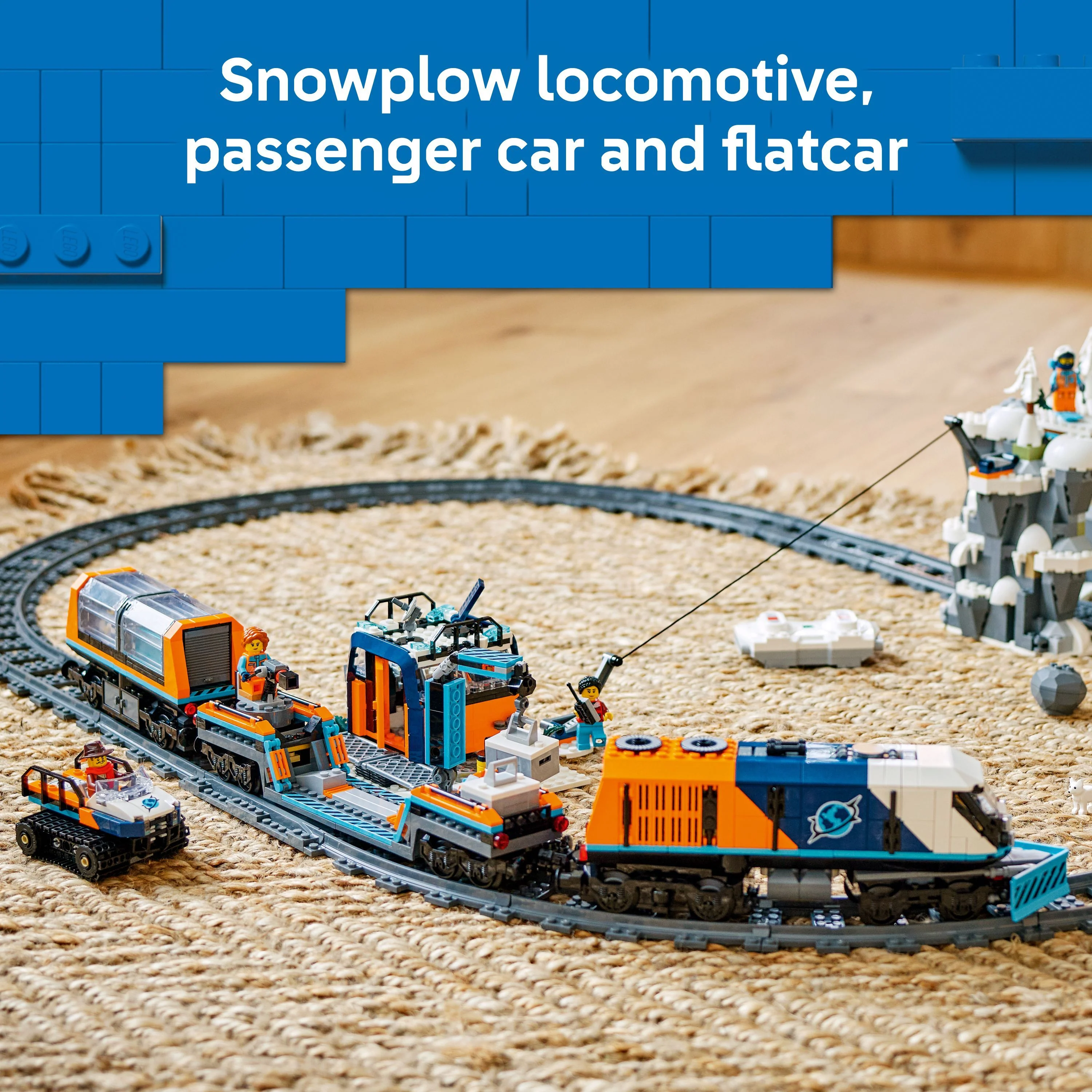 LEGO 60470 City Explorers’ Arctic Polar Express Train - Image 5