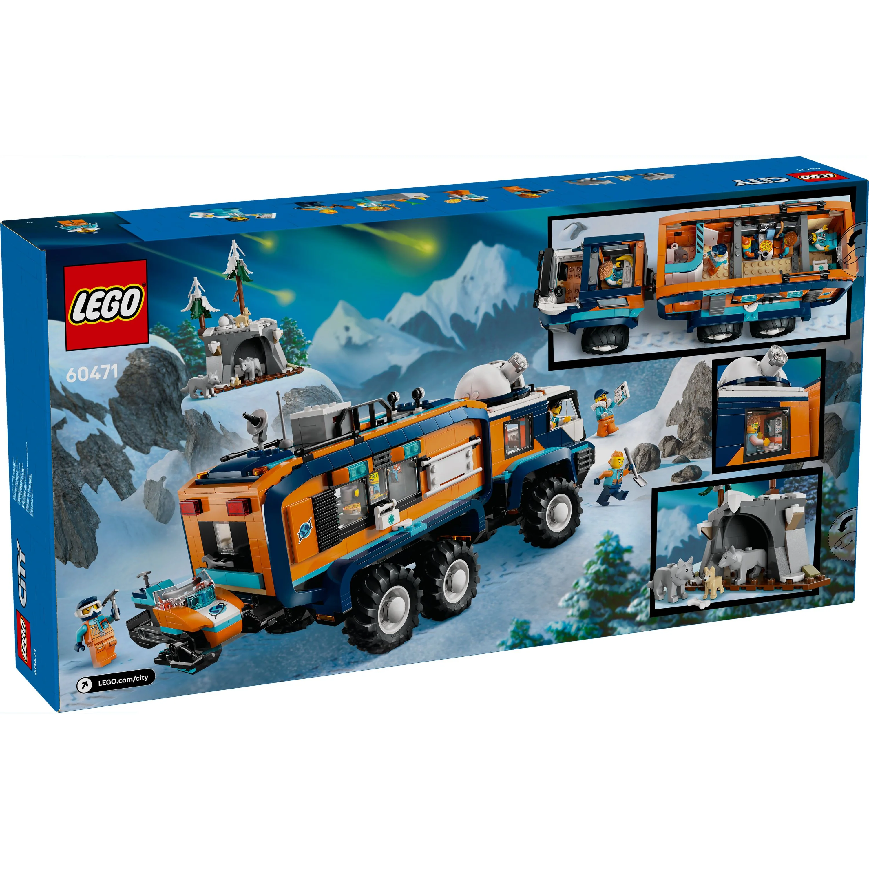 LEGO 60471 City Arctic Explorer Science Lab Truck - Image 10