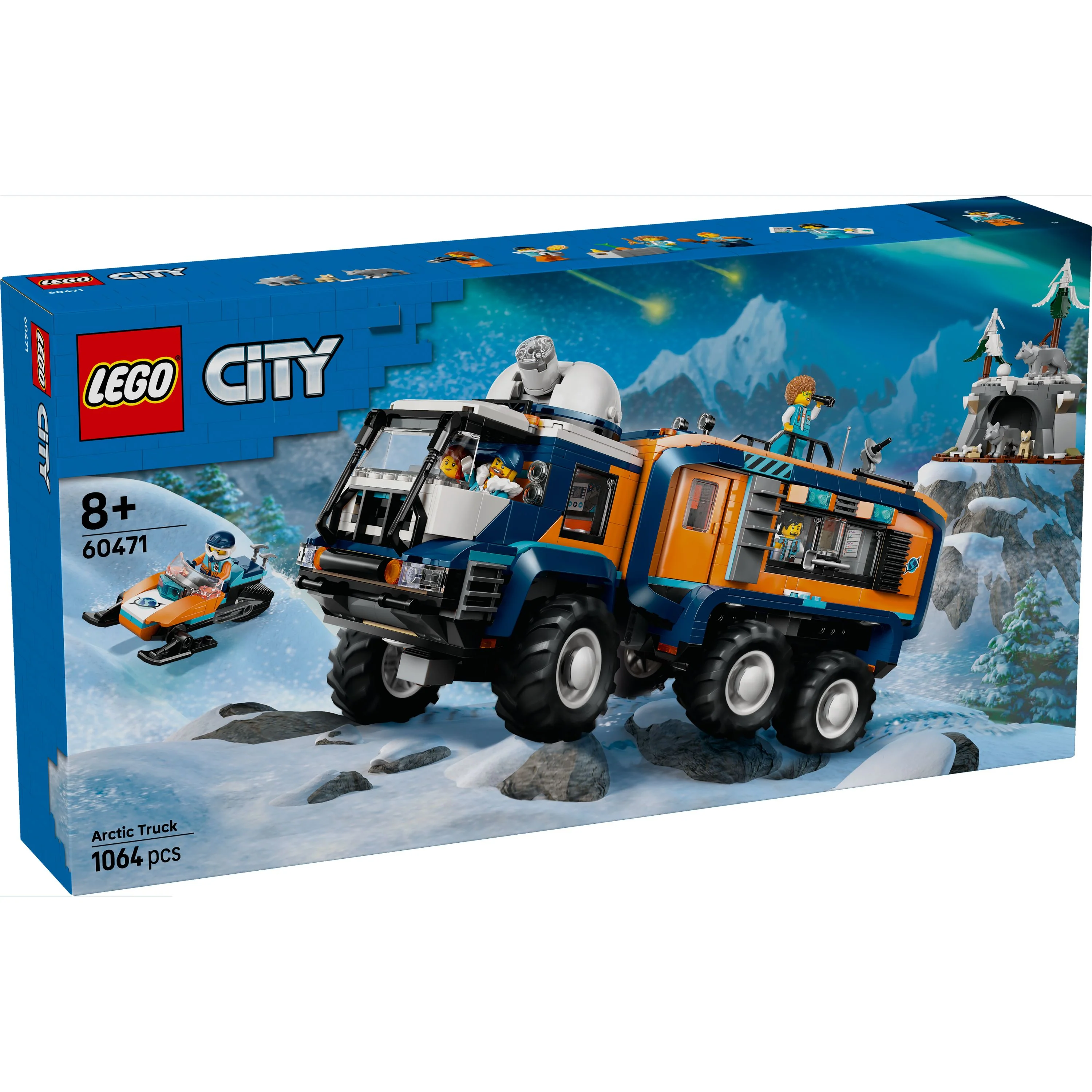 LEGO 60471 City Arctic Explorer Science Lab Truck - Image 2