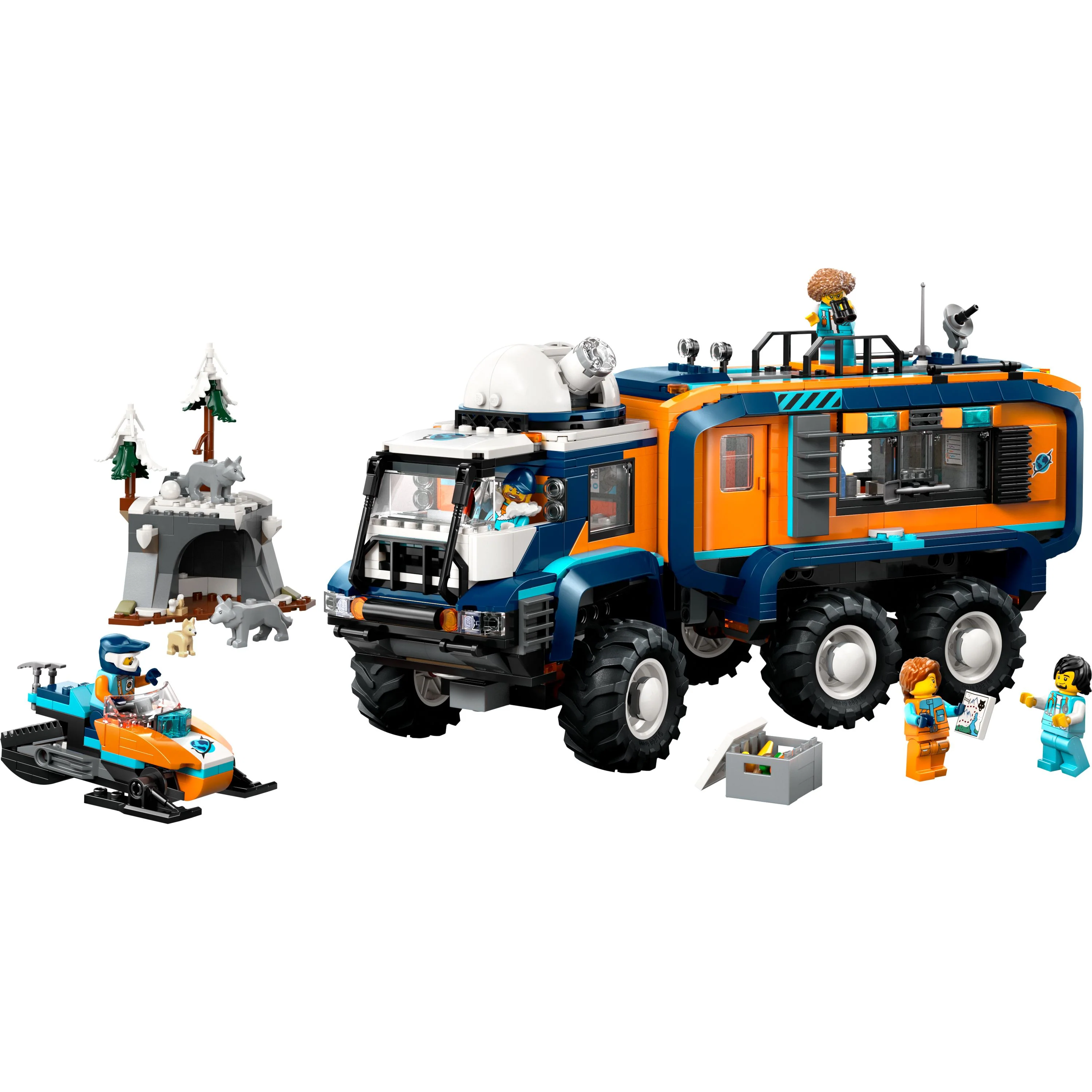 LEGO 60471 City Arctic Explorer Science Lab Truck - Image 3
