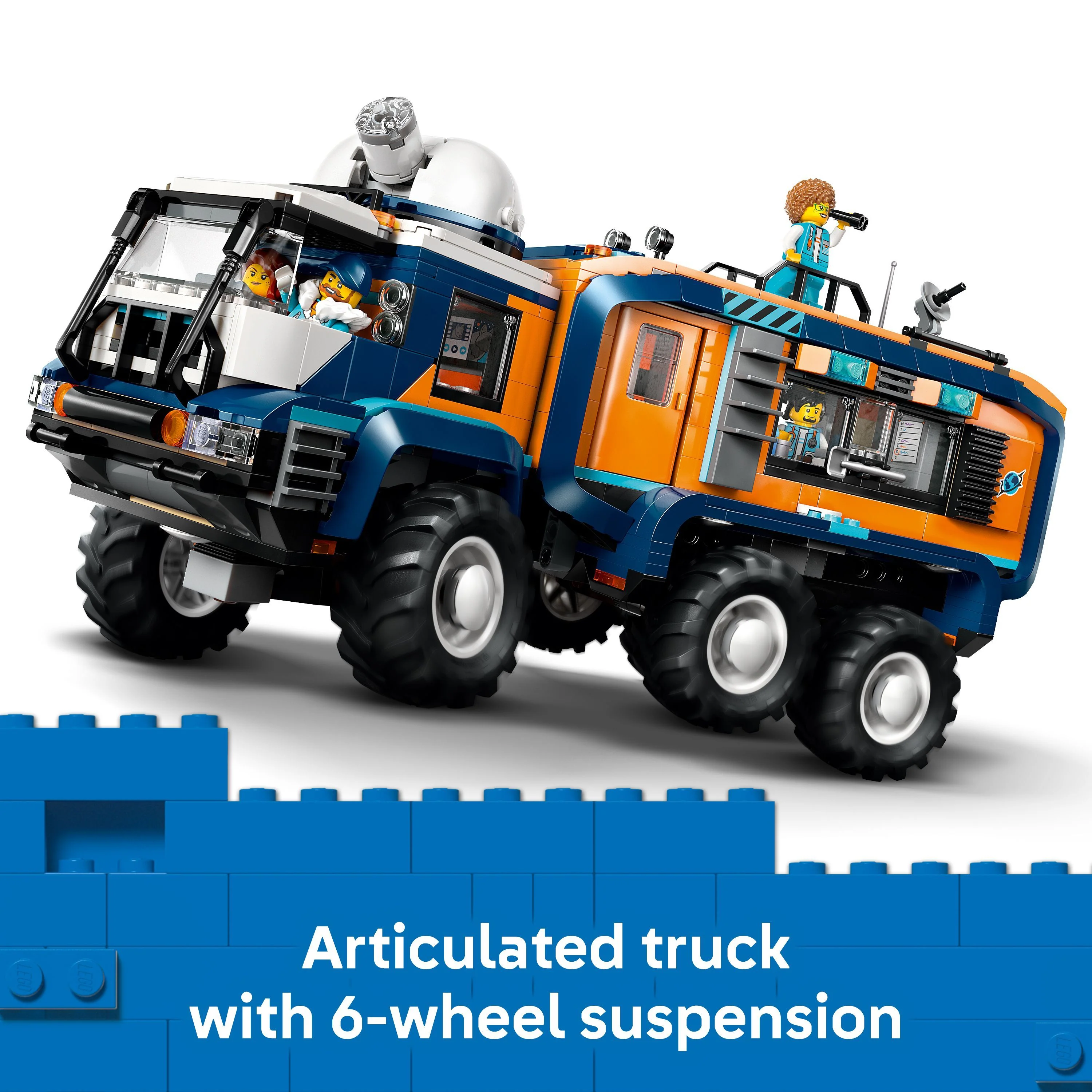 LEGO 60471 City Arctic Explorer Science Lab Truck - Image 5