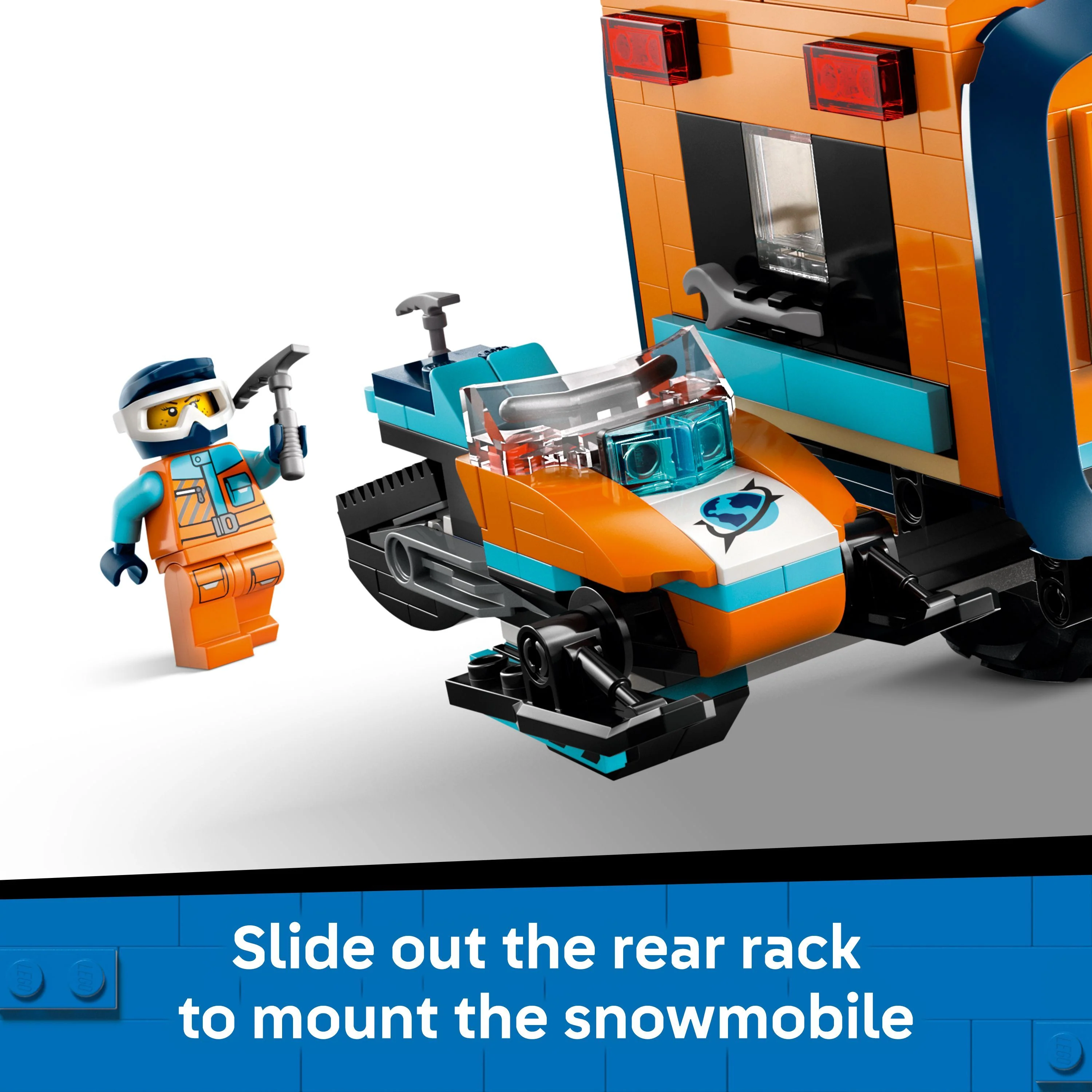 LEGO 60471 City Arctic Explorer Science Lab Truck - Image 7