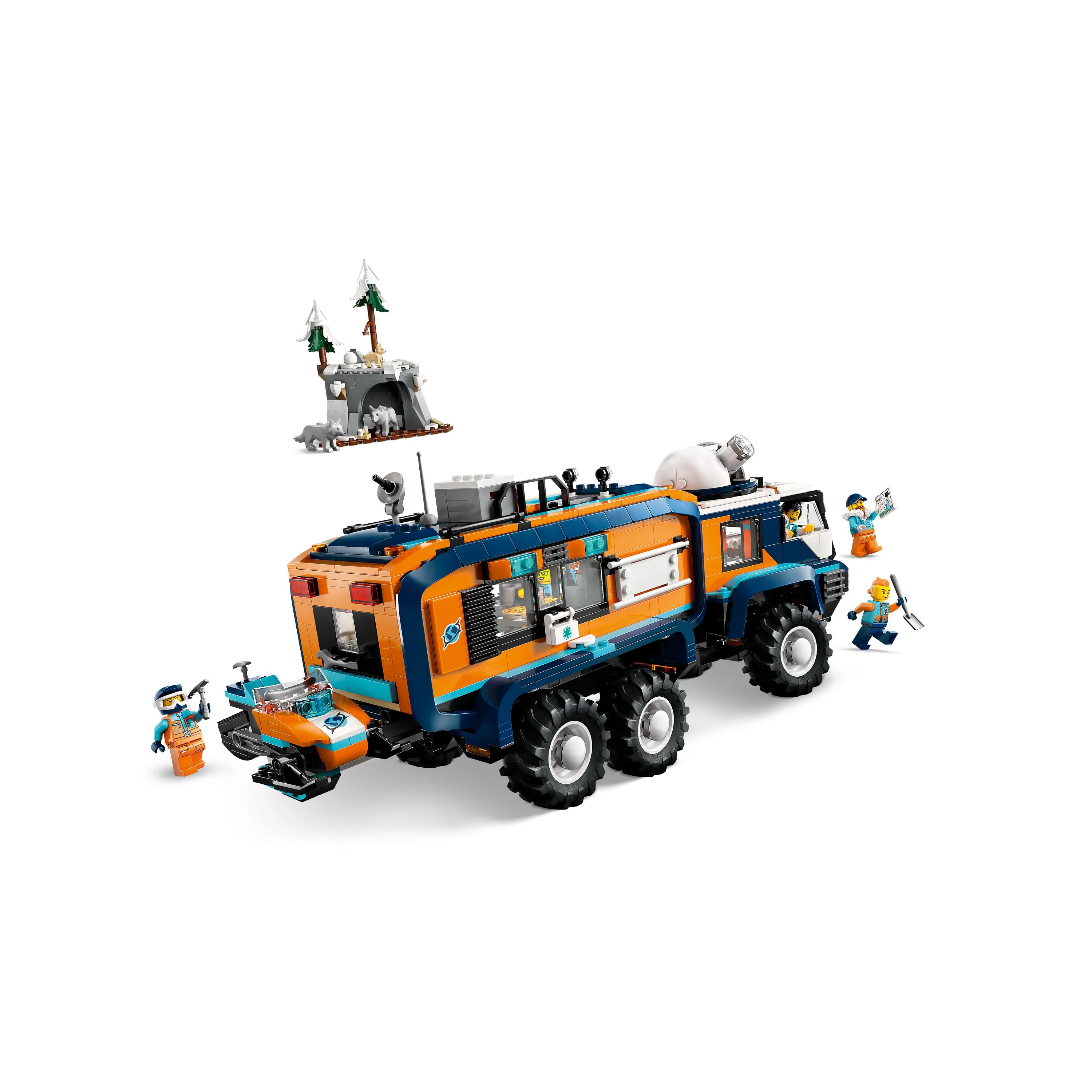 LEGO 60471 City Arctic Explorer Science Lab Truck - Image 9