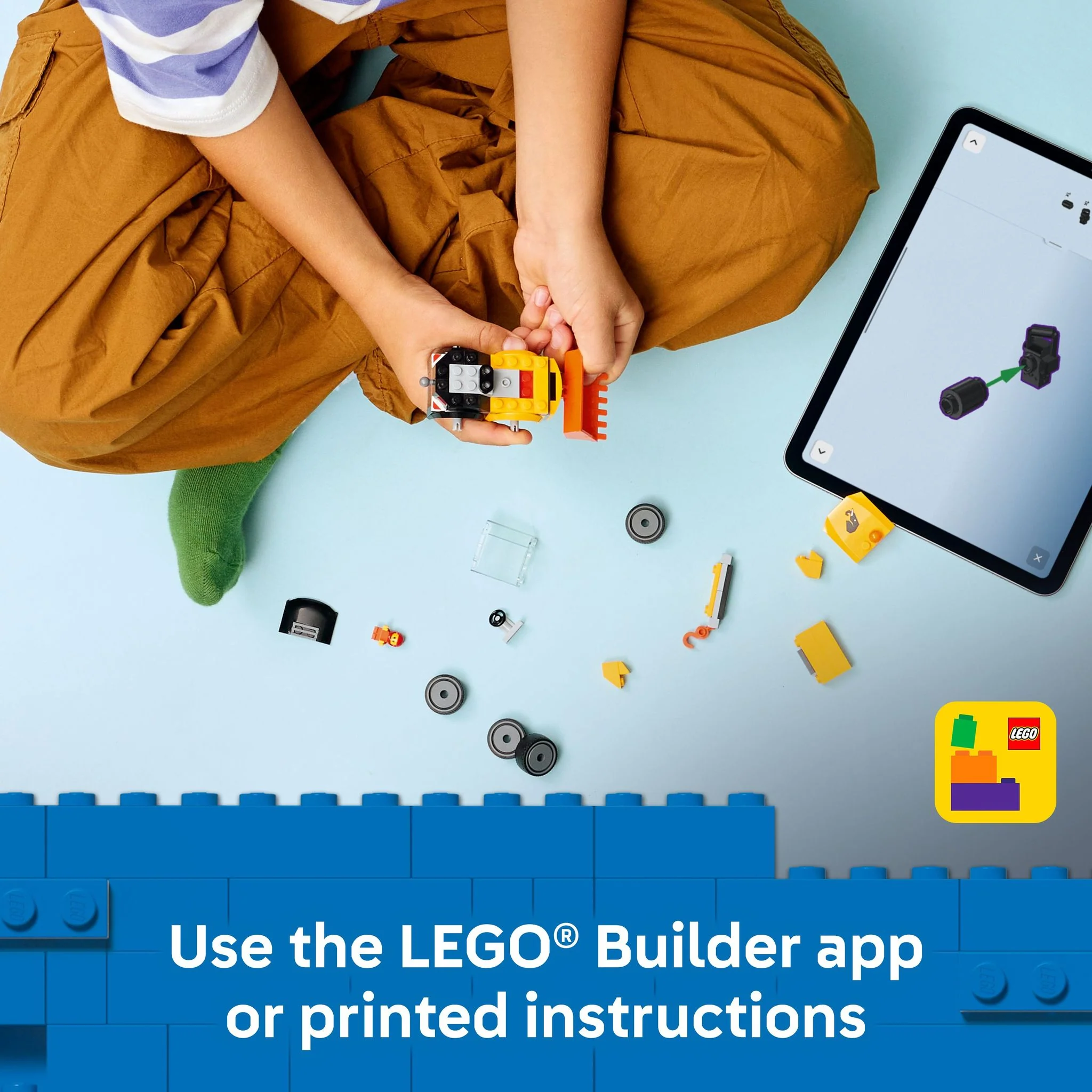 LEGO 60483 City Rides: Construction Loader - Image 8