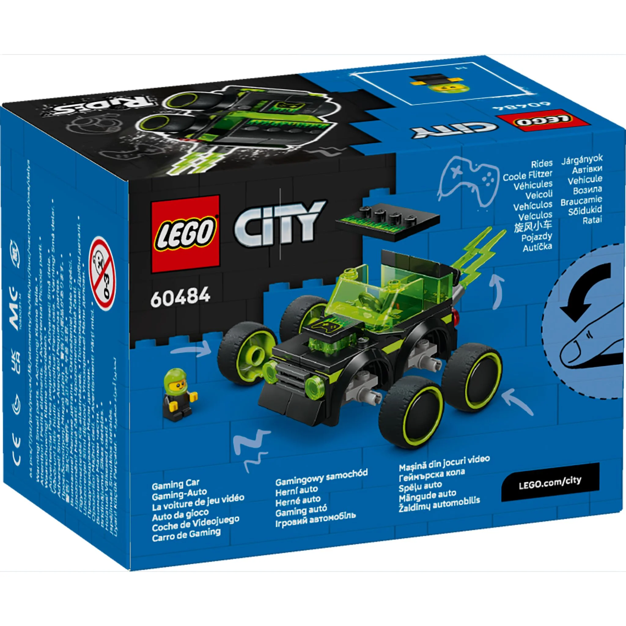 LEGO 60484 City Rides: Gaming Race Car - Image 10