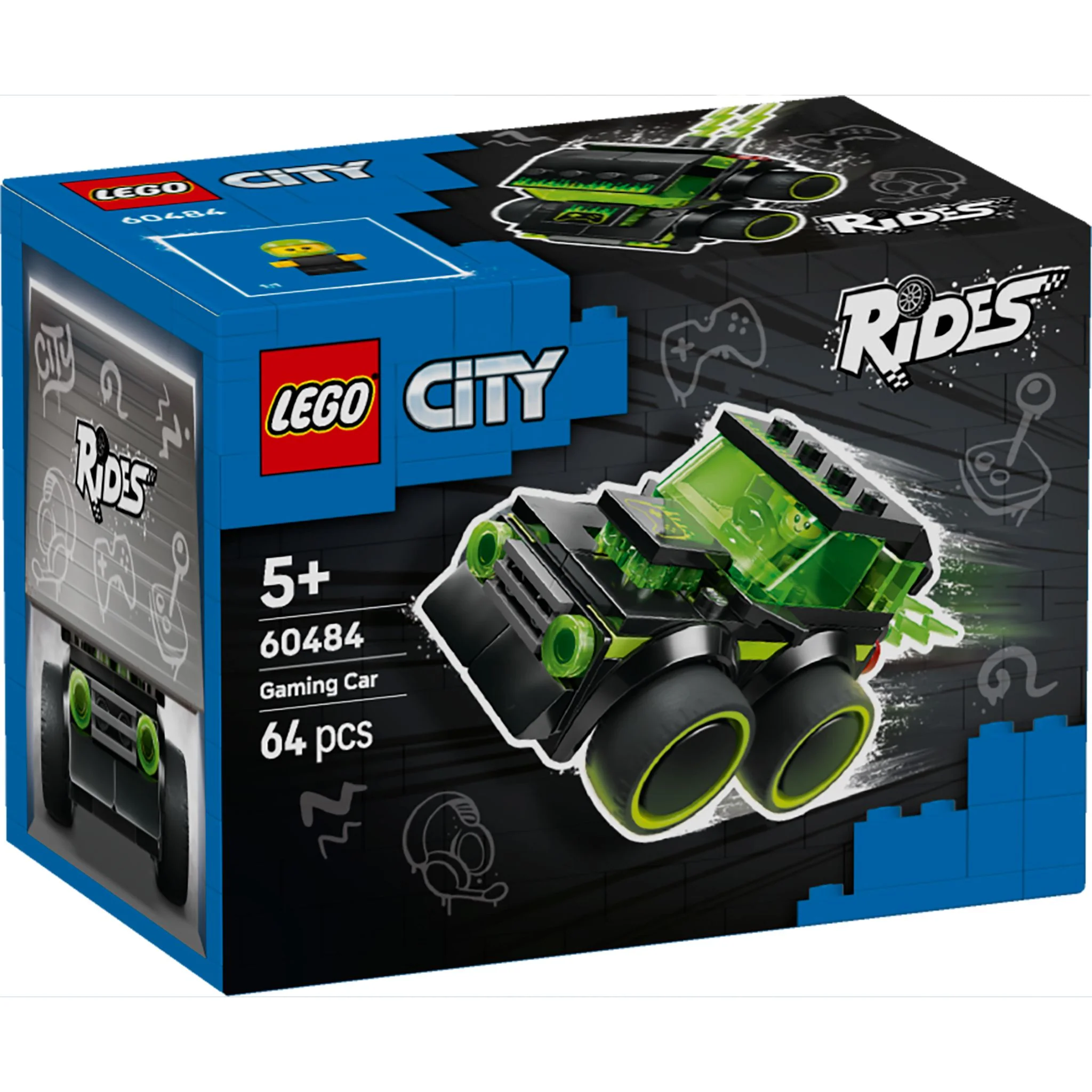 LEGO 60484 City Rides: Gaming Race Car - Image 2