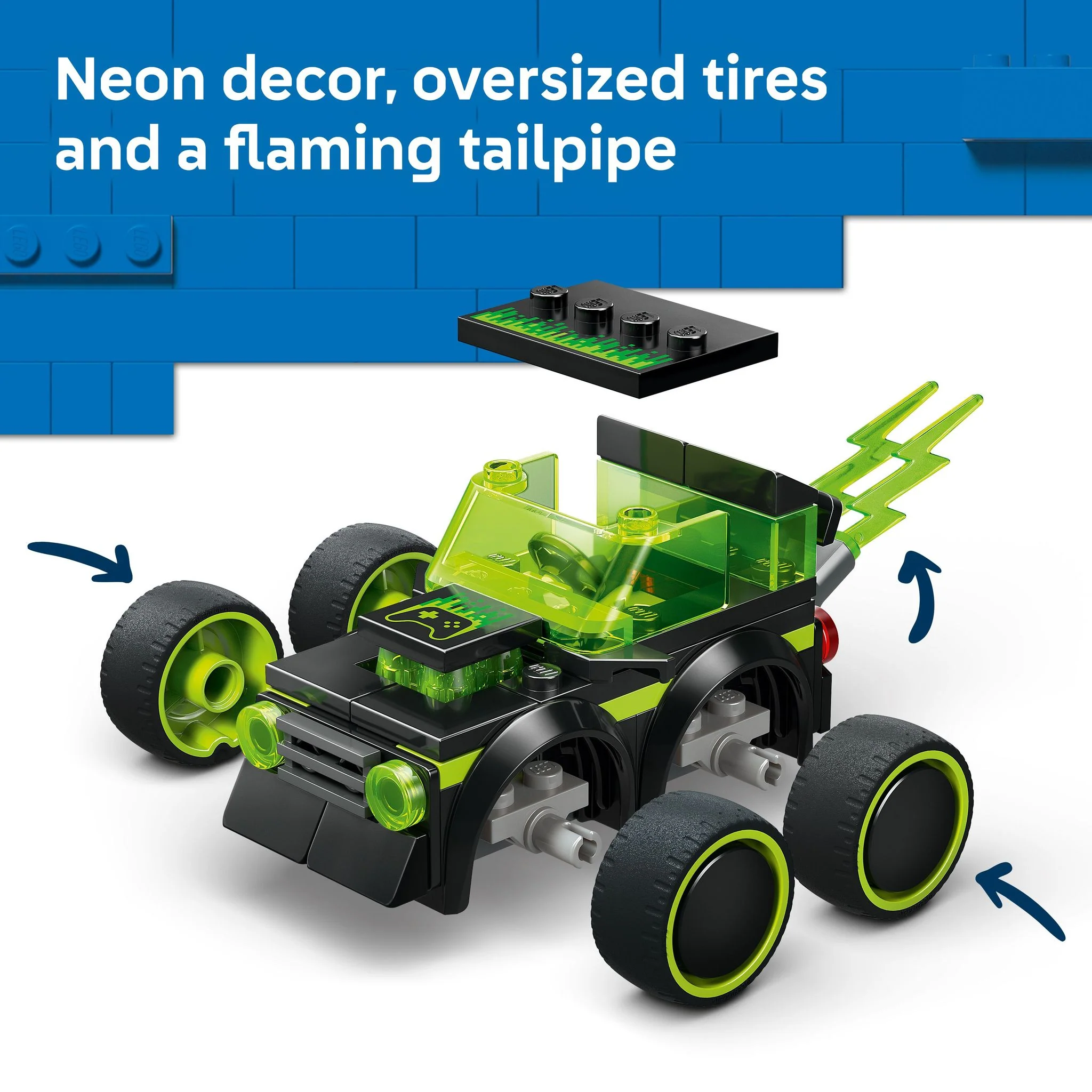 LEGO 60484 City Rides: Gaming Race Car - Image 5