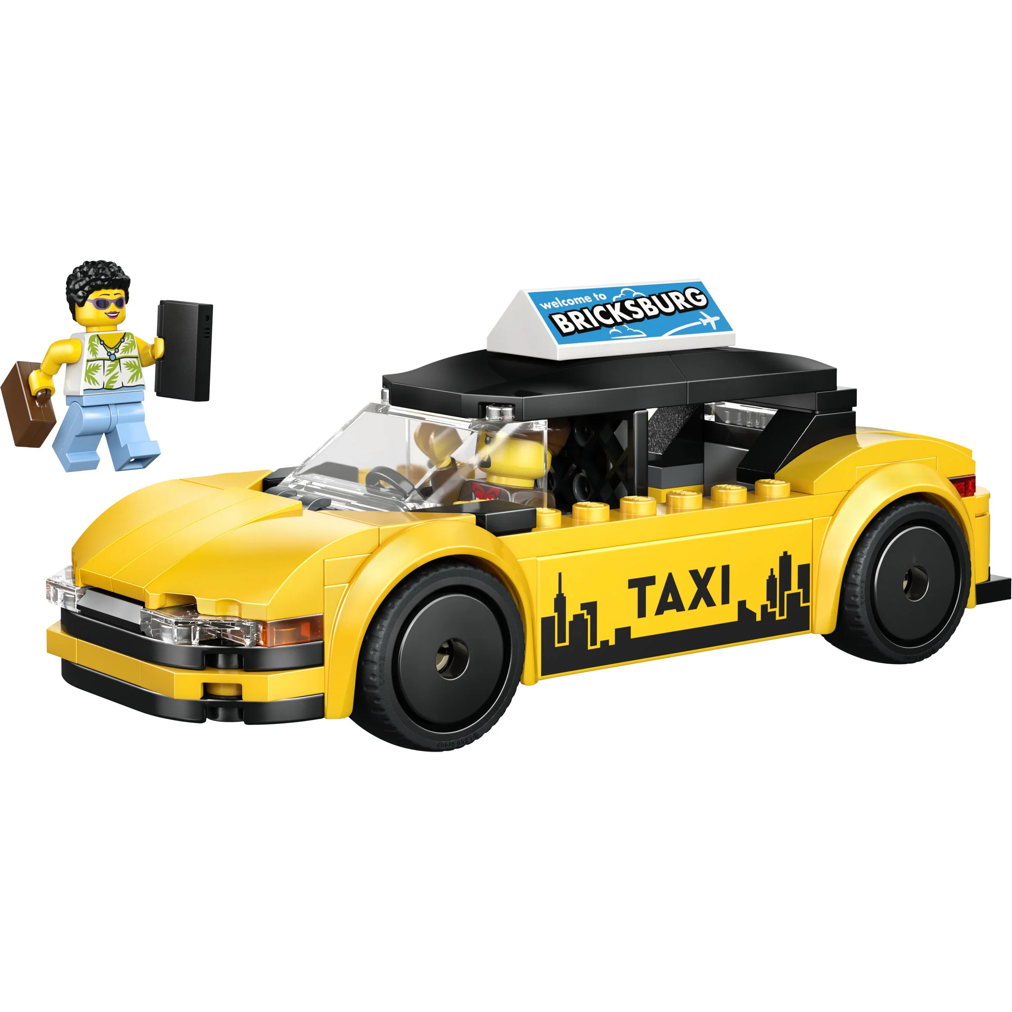 LEGO 60487 City Yellow Taxi - Image 3