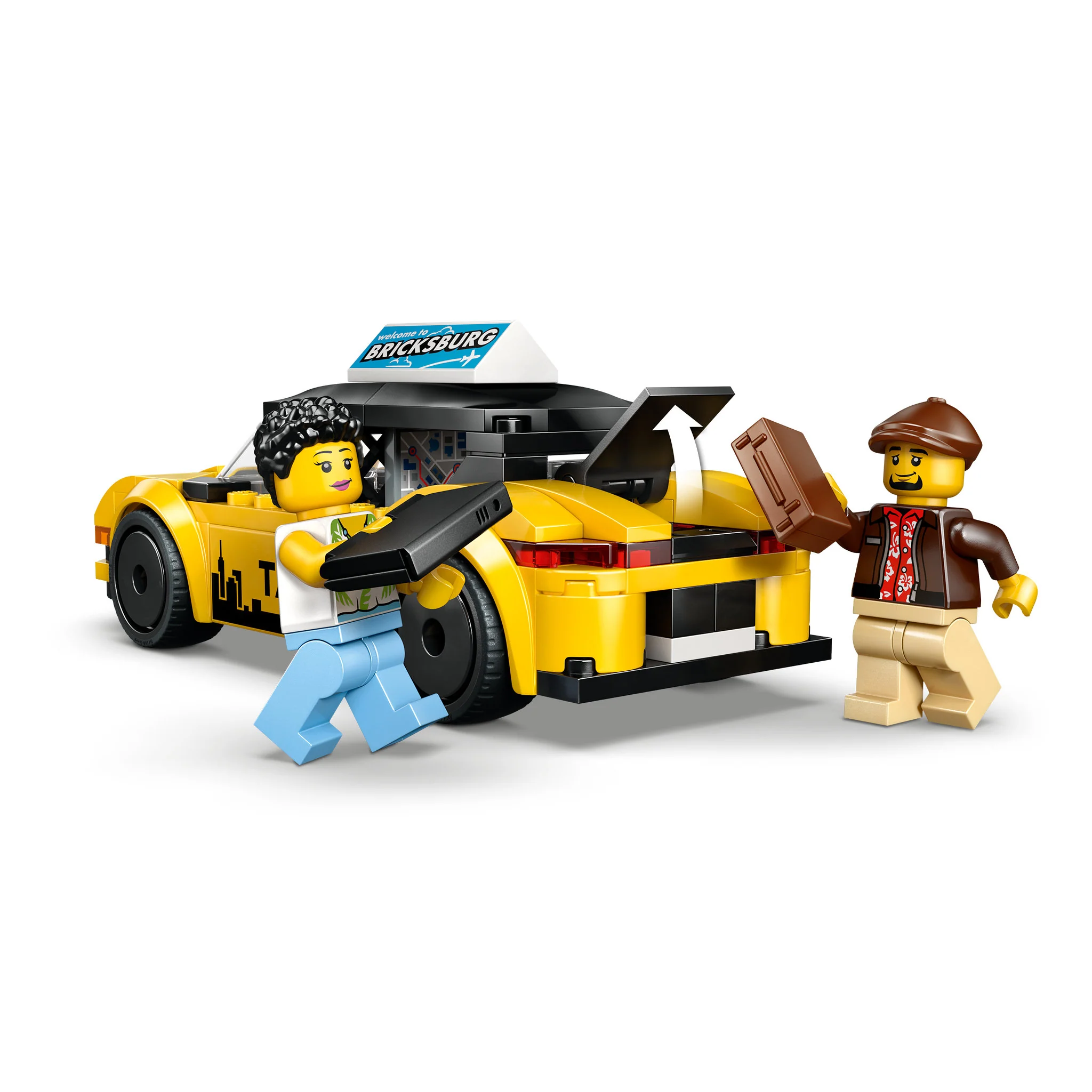 LEGO 60487 City Yellow Taxi - Image 9