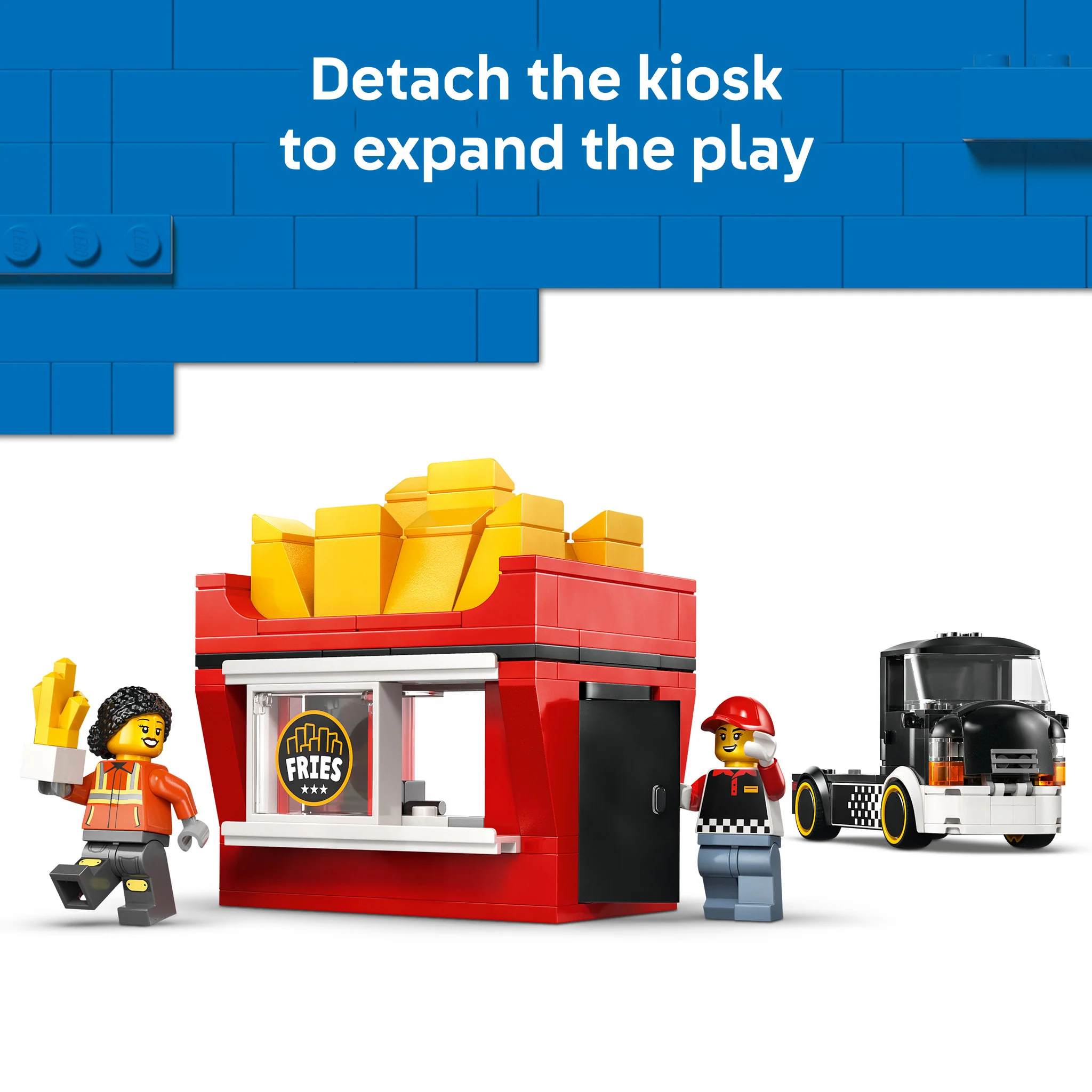 LEGO 60488 City Fries Food Truck - Image 5
