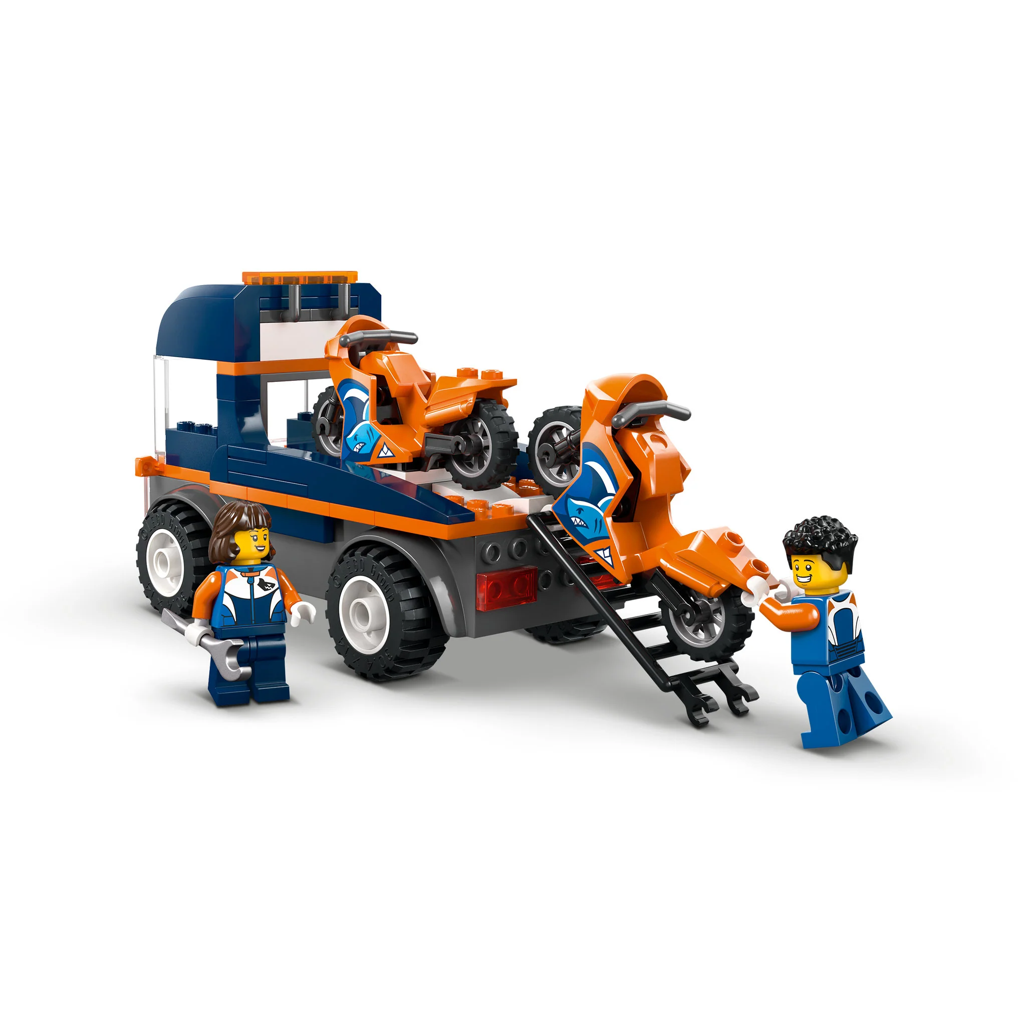 LEGO 60491 City Motorcycle Transporter - Image 3