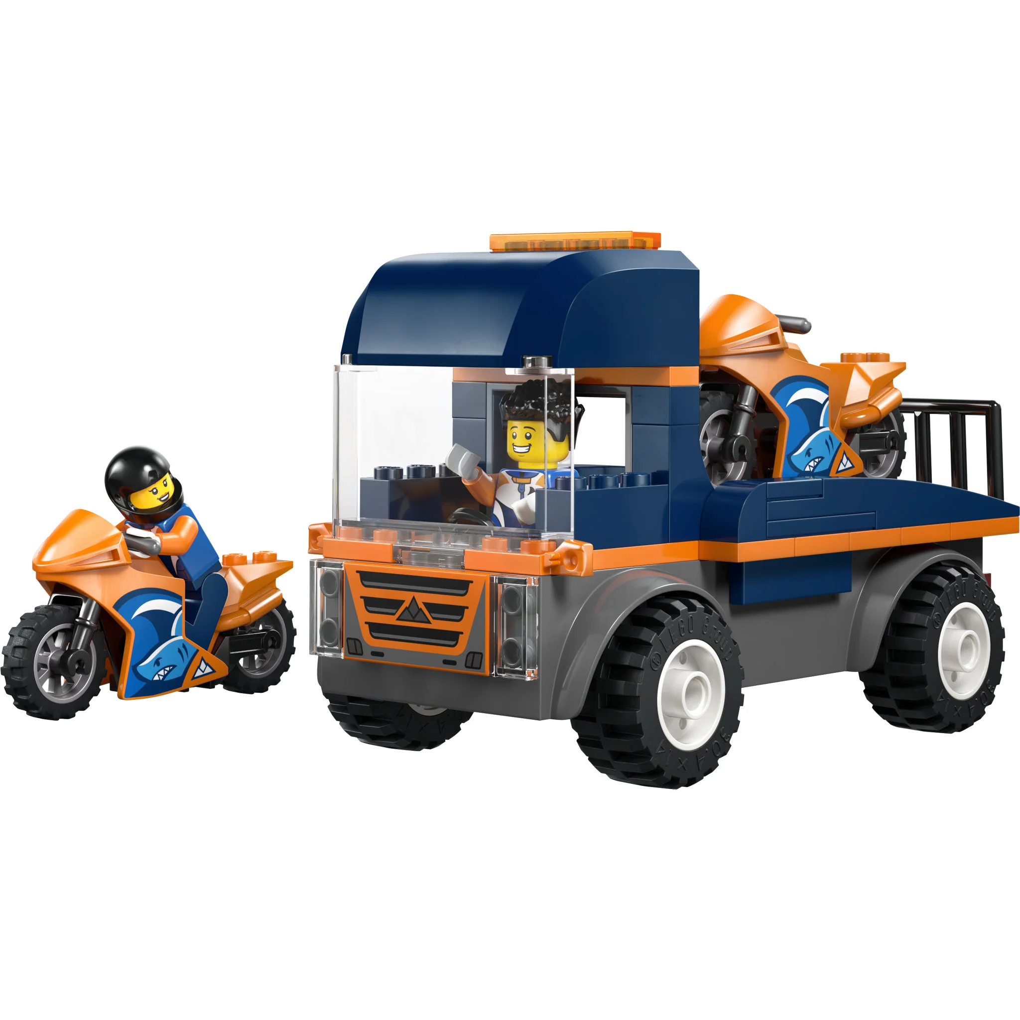 LEGO 60491 City Motorcycle Transporter - Image 9