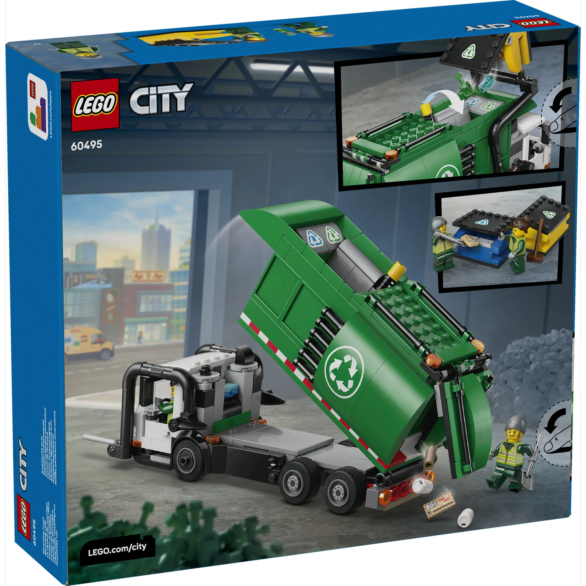 LEGO 60495 City Recycling Truck - Image 10