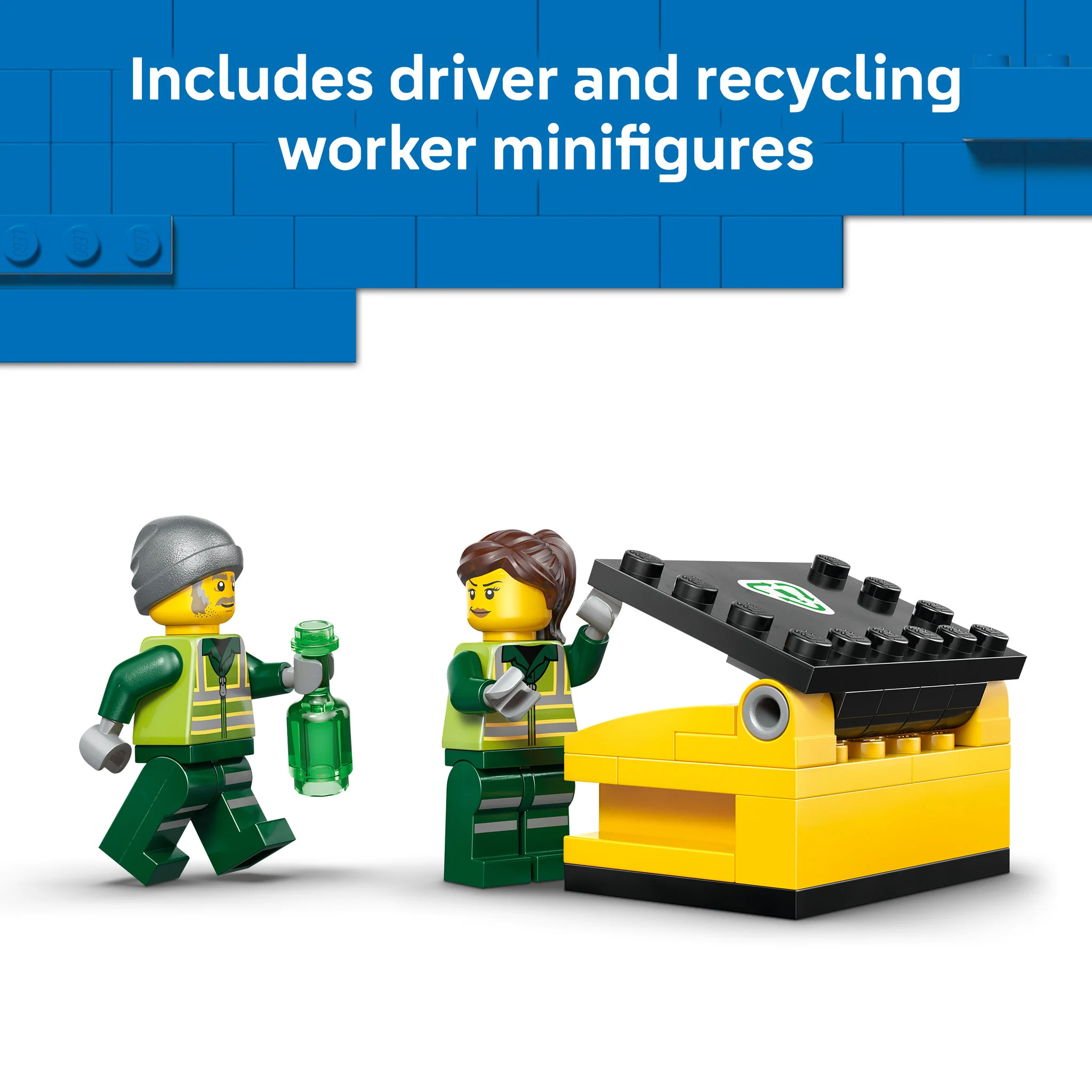 LEGO 60495 City Recycling Truck - Image 8