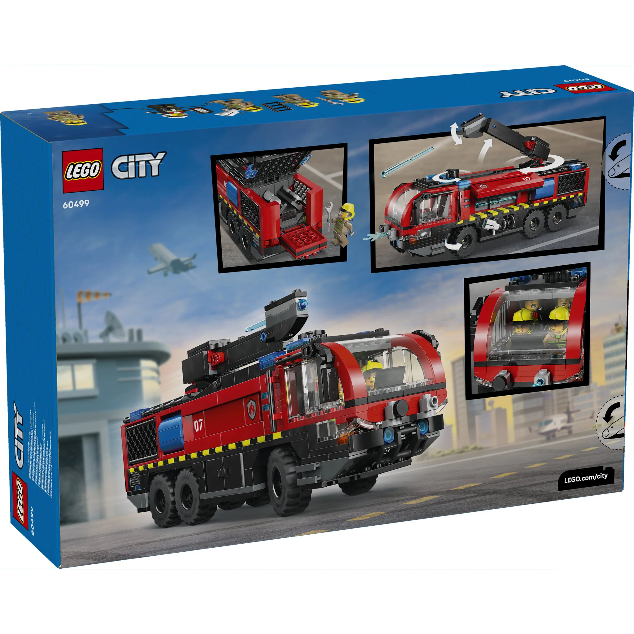 LEGO 60499 City Airport Fire Engine - Image 10