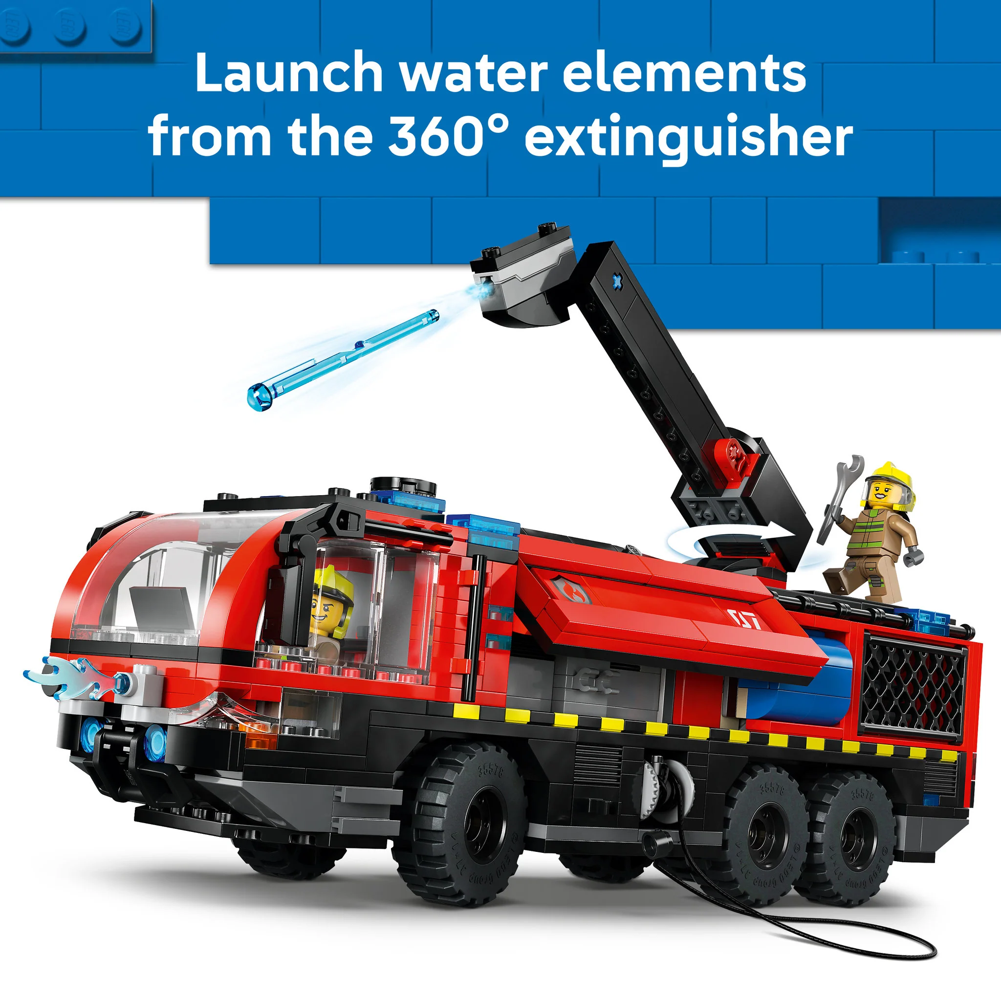 LEGO 60499 City Airport Fire Engine - Image 7