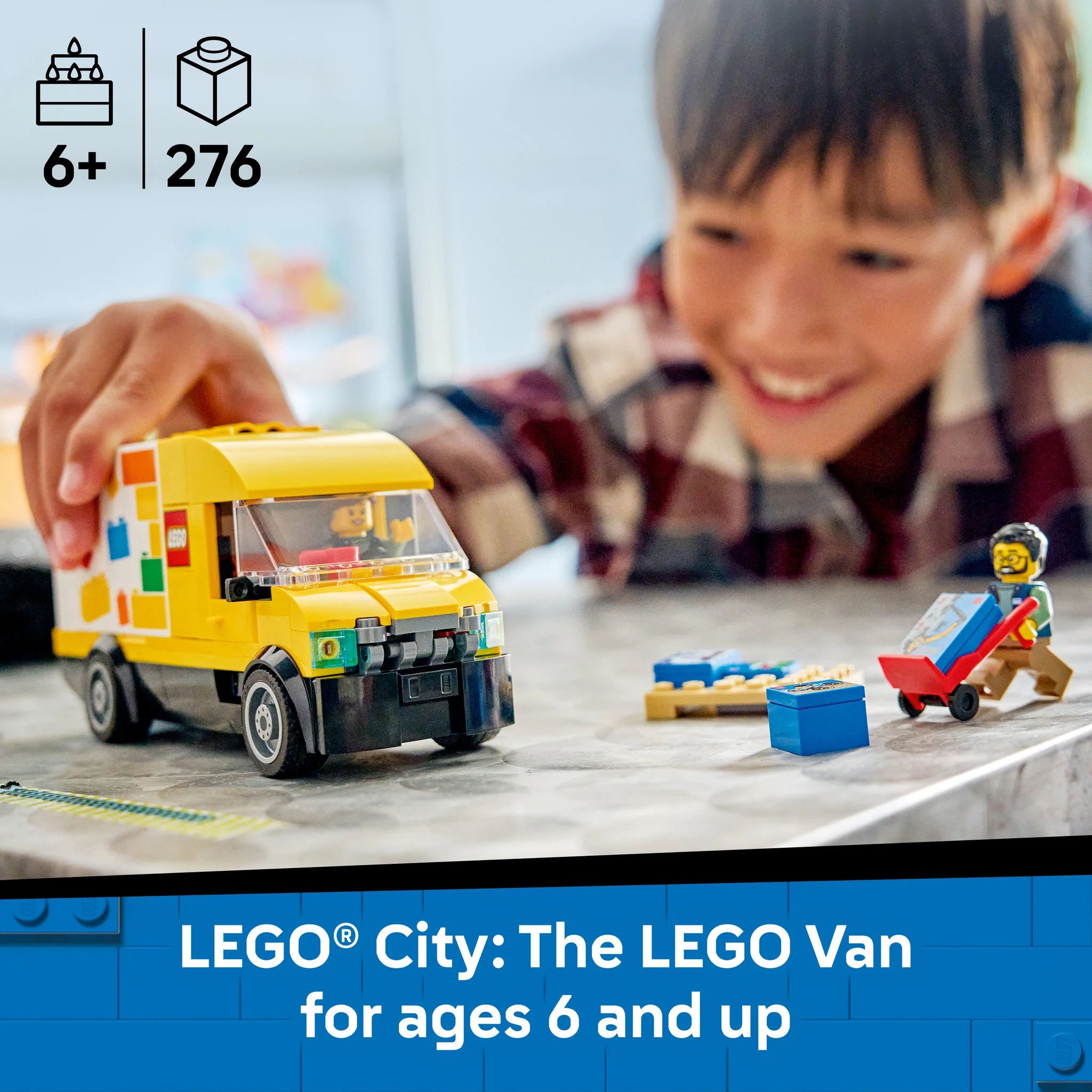 LEGO 60500 City The Lego Van - Image 4