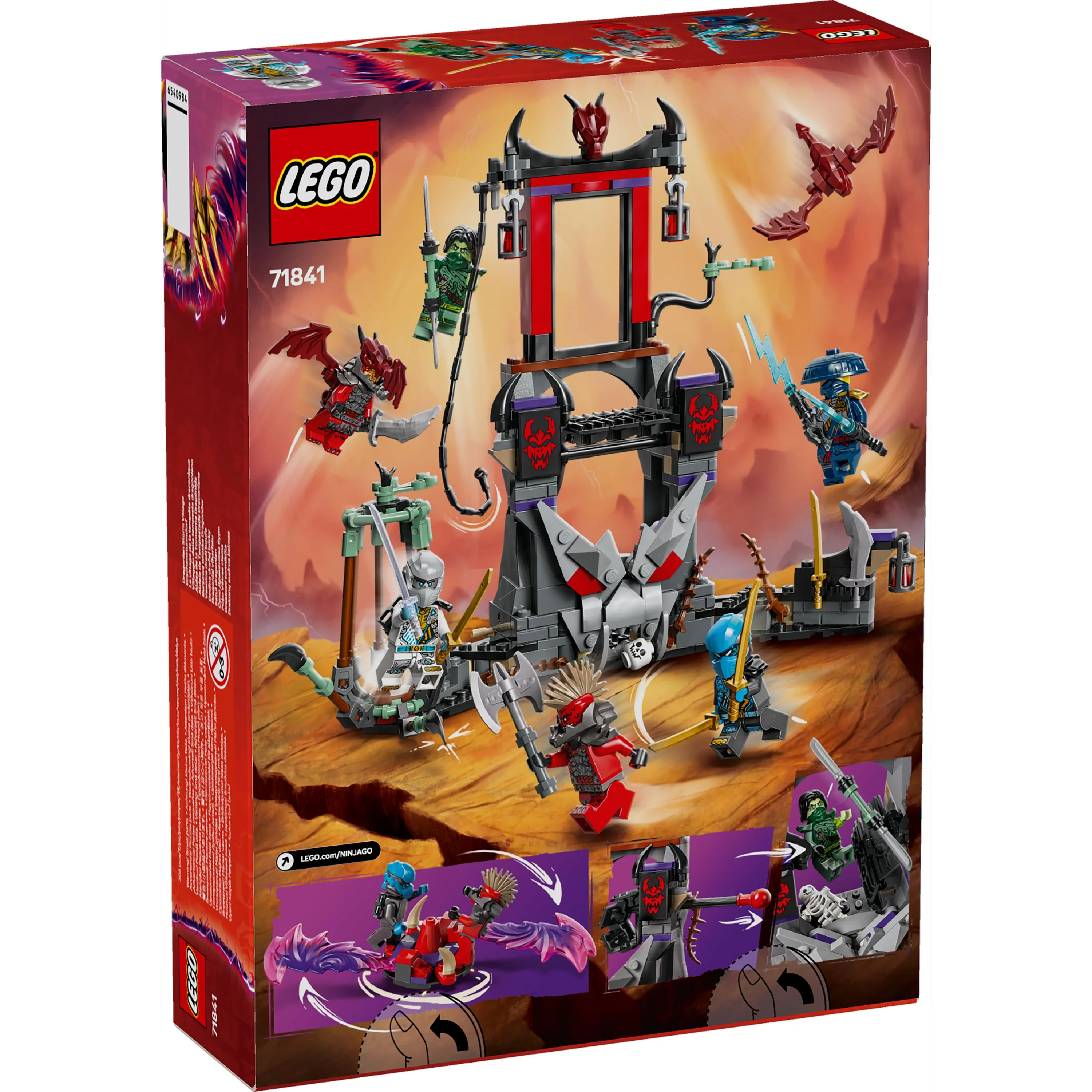 LEGO 71841 NINJAGO Dragonian Storm Village - Image 10