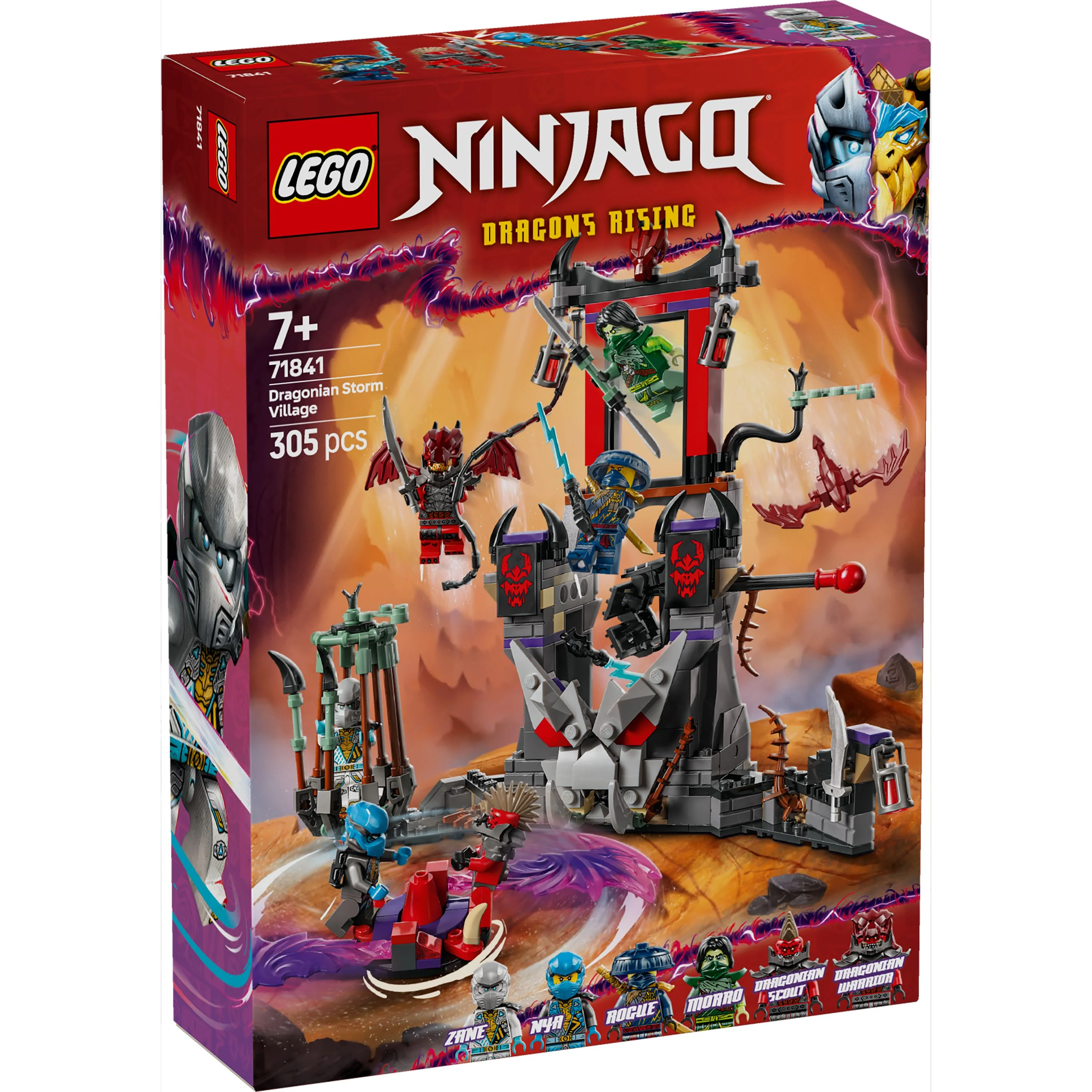LEGO 71841 NINJAGO Dragonian Storm Village - Image 2